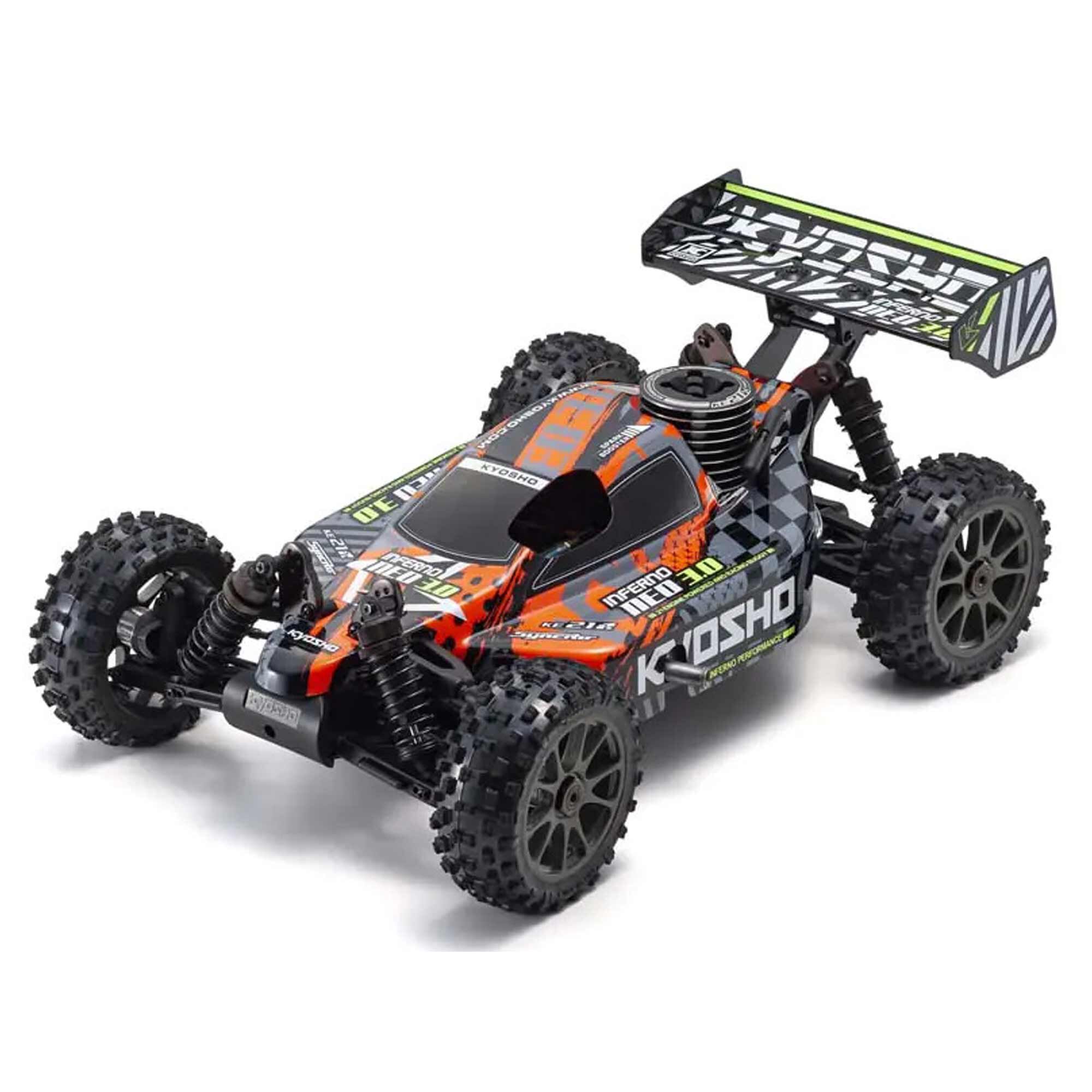 Kyosho 1/8 Inferno NEO 3.0 Nitro Buggy RTR, Red