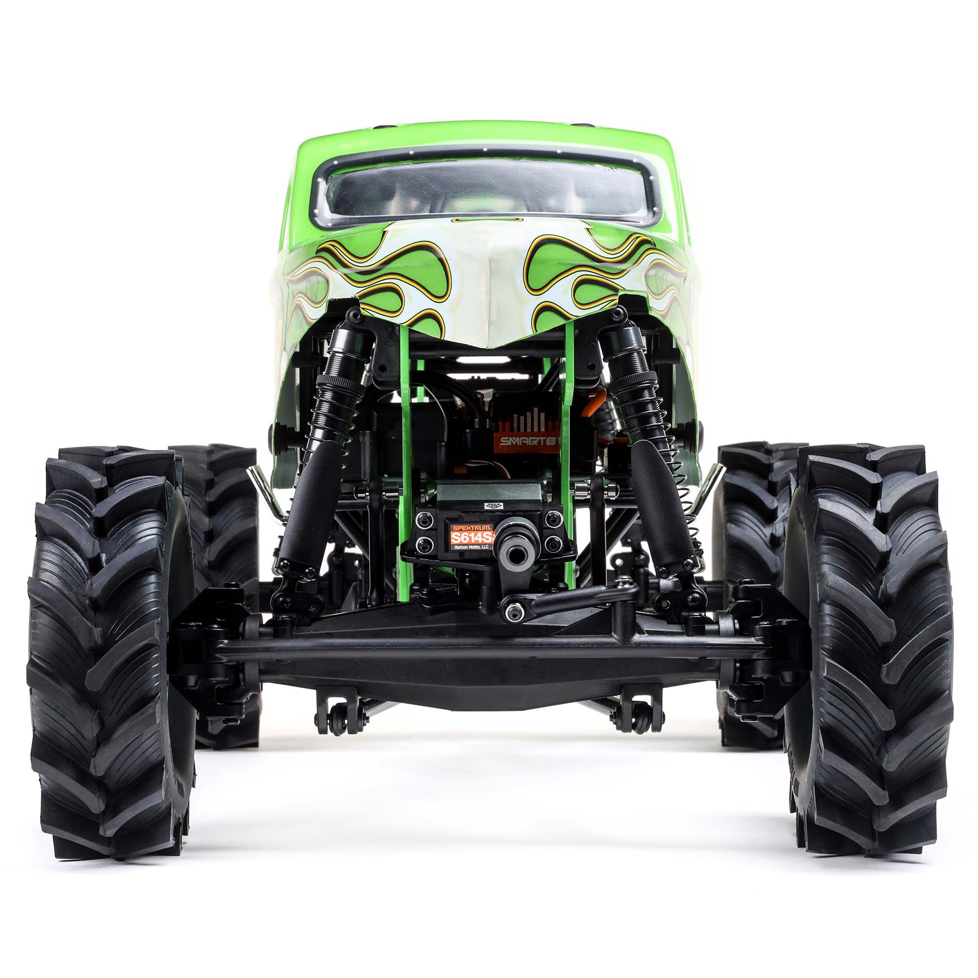 Losi 1/8 LMT Mega Truck King Sling 4S 4X4 RTR Brushless Mega Truck, Green