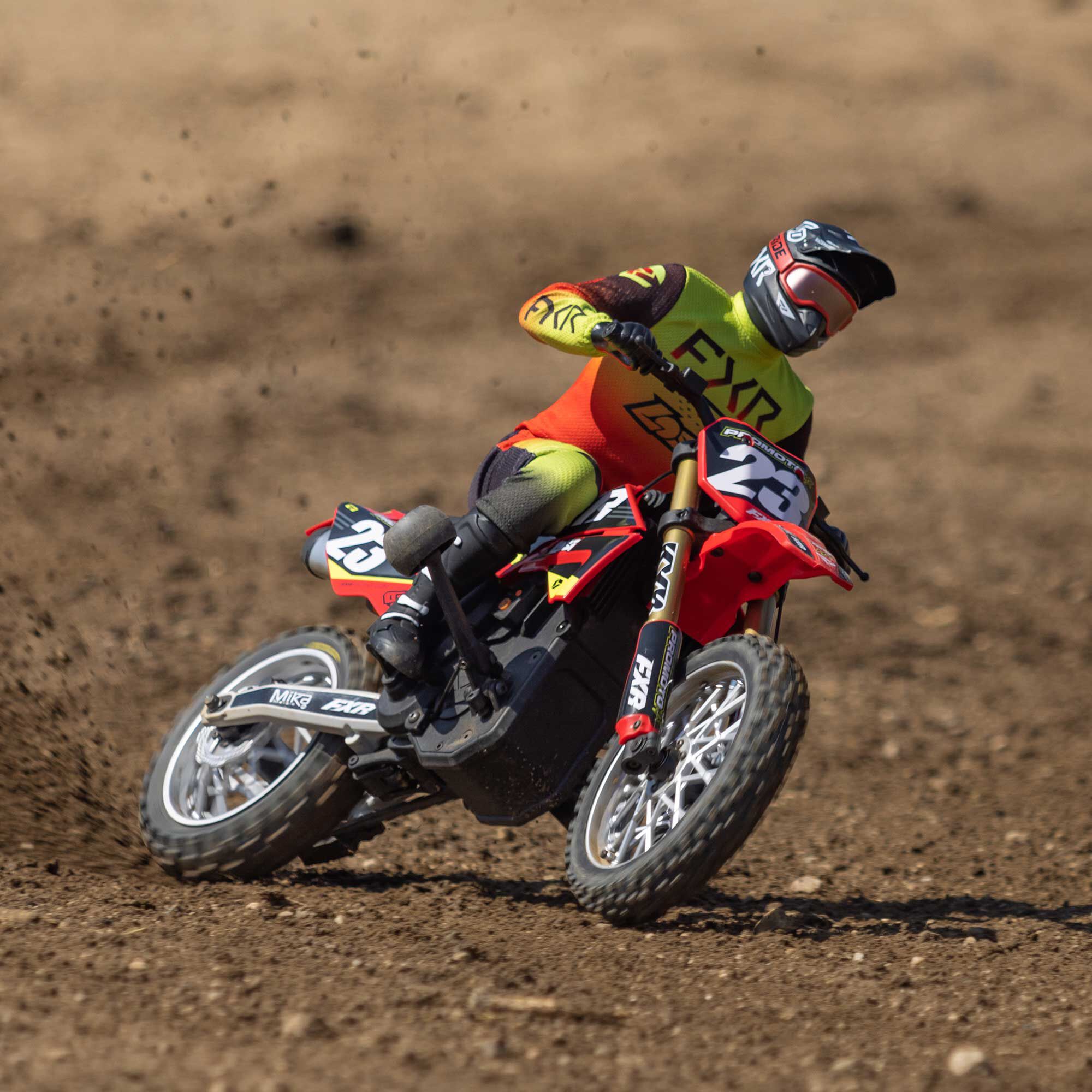 Losi 1/4 Promoto-MX FXR 2S RTR Brushless Motorcycle, Red