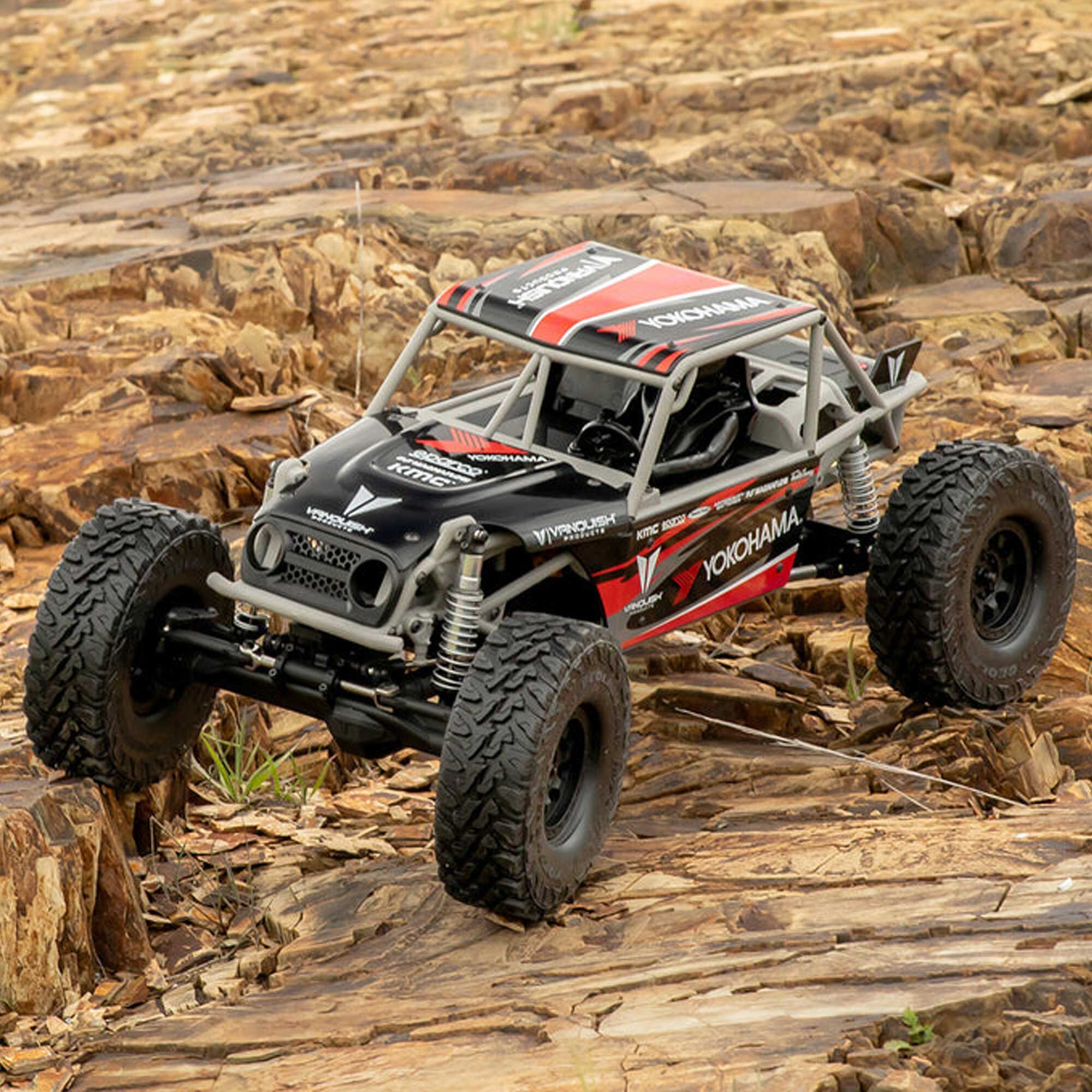 Vanquish Products 1/10 H10 Optic 4x4 Trail Buggy RTR, Yokohama