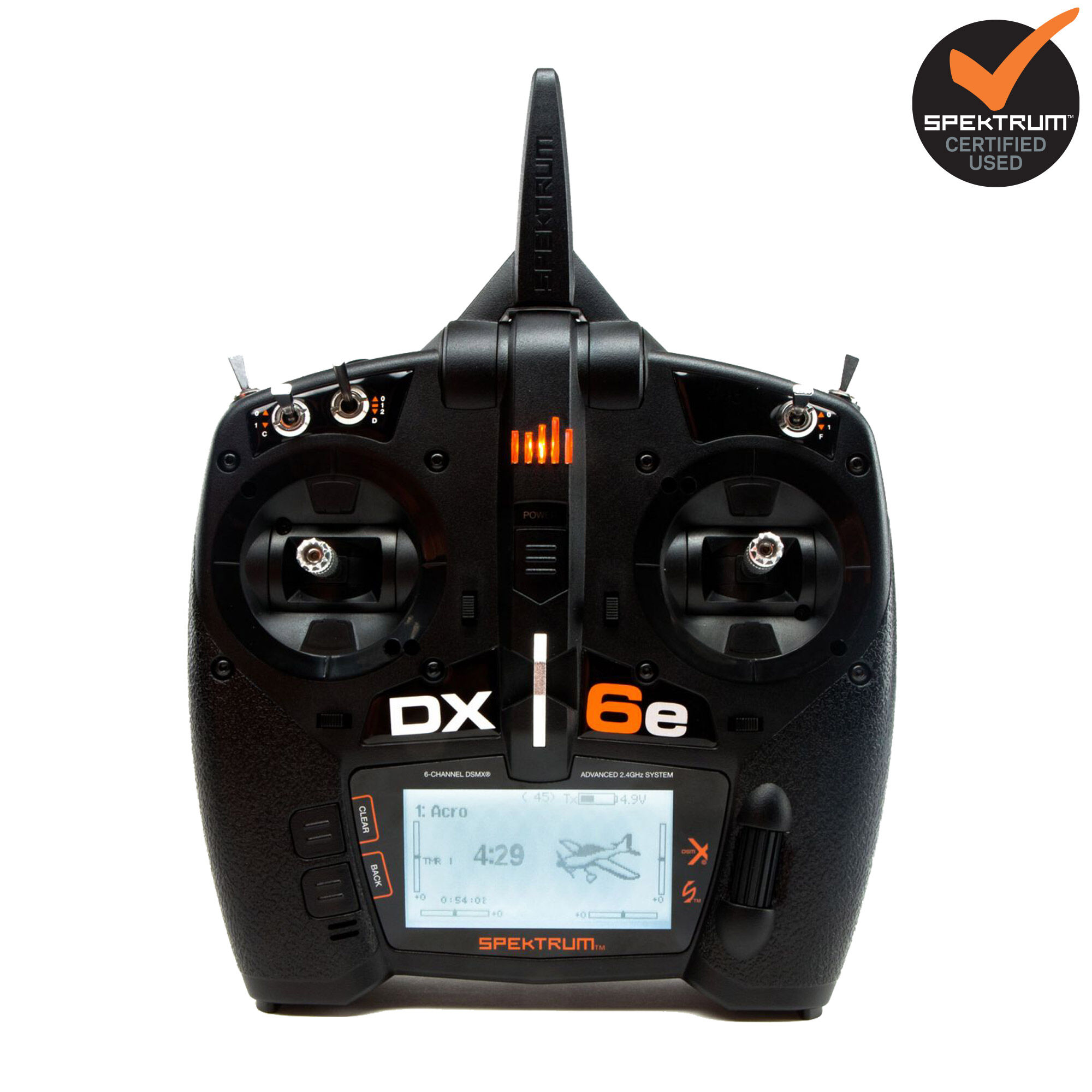 Spektrum DX6e 6-Channel DSMX Spektrum Certified Transmitter Only