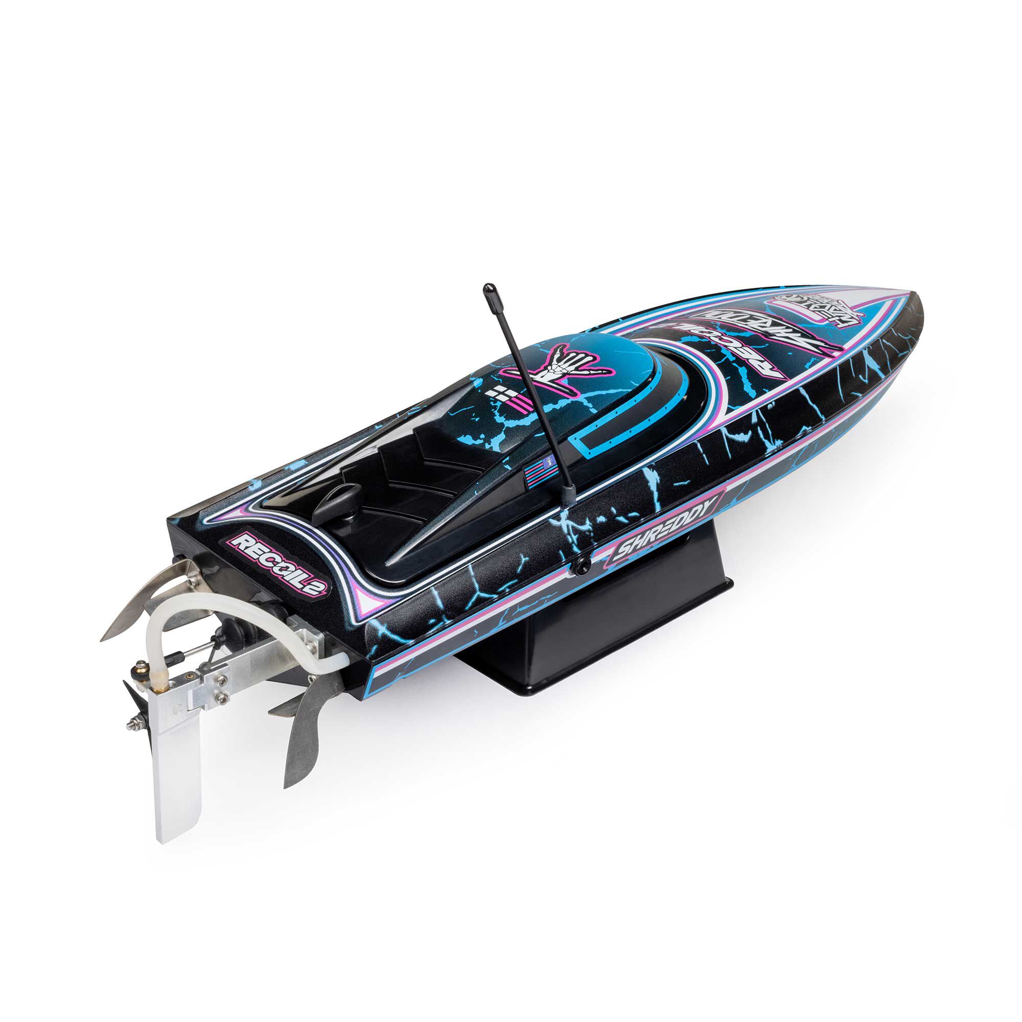 Pro Boat Recoil 2 18" Self-Righting Brushless Deep-V RTR, Shreddy