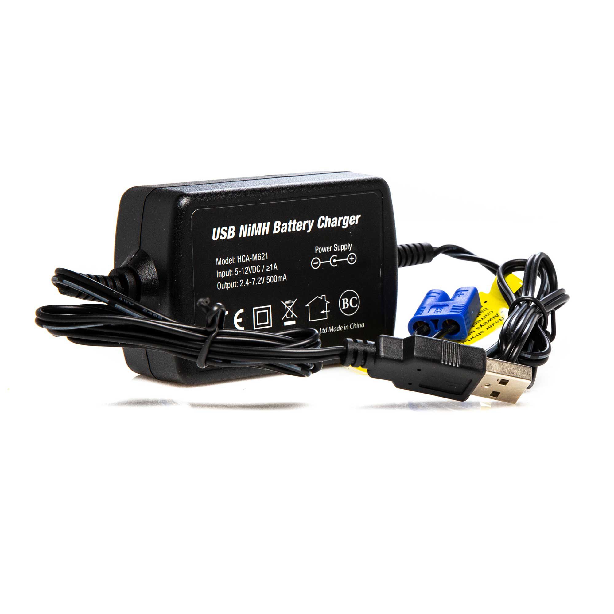 Dynamite USB Charger, NiMH 6C EC3 Connector