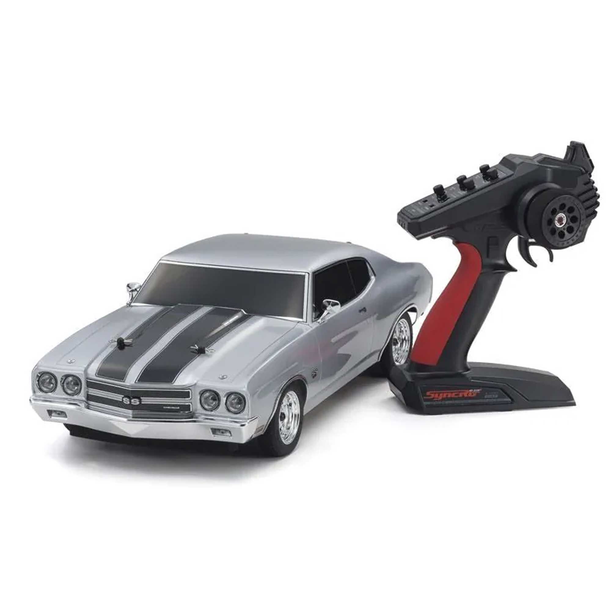Kyosho 1/10 Fazer Mk2 1970 Chevy Chevelle SS 454 4x4 Electric Touring RTR, Cortez Silver