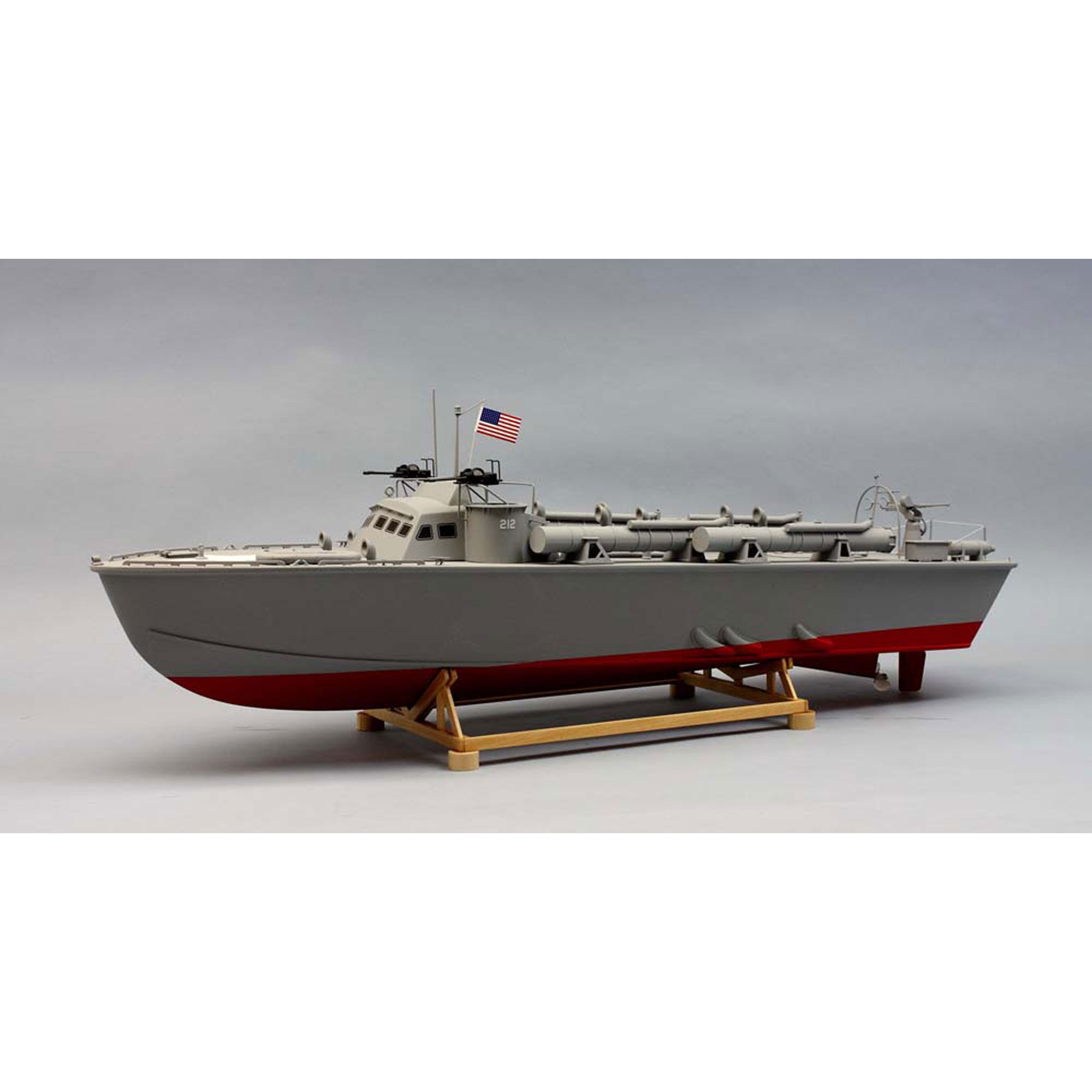 Dumas Products, Inc. 1/30 1978 PT-212 Higgins Patrol Torpedo Boat Kit, 30.5"