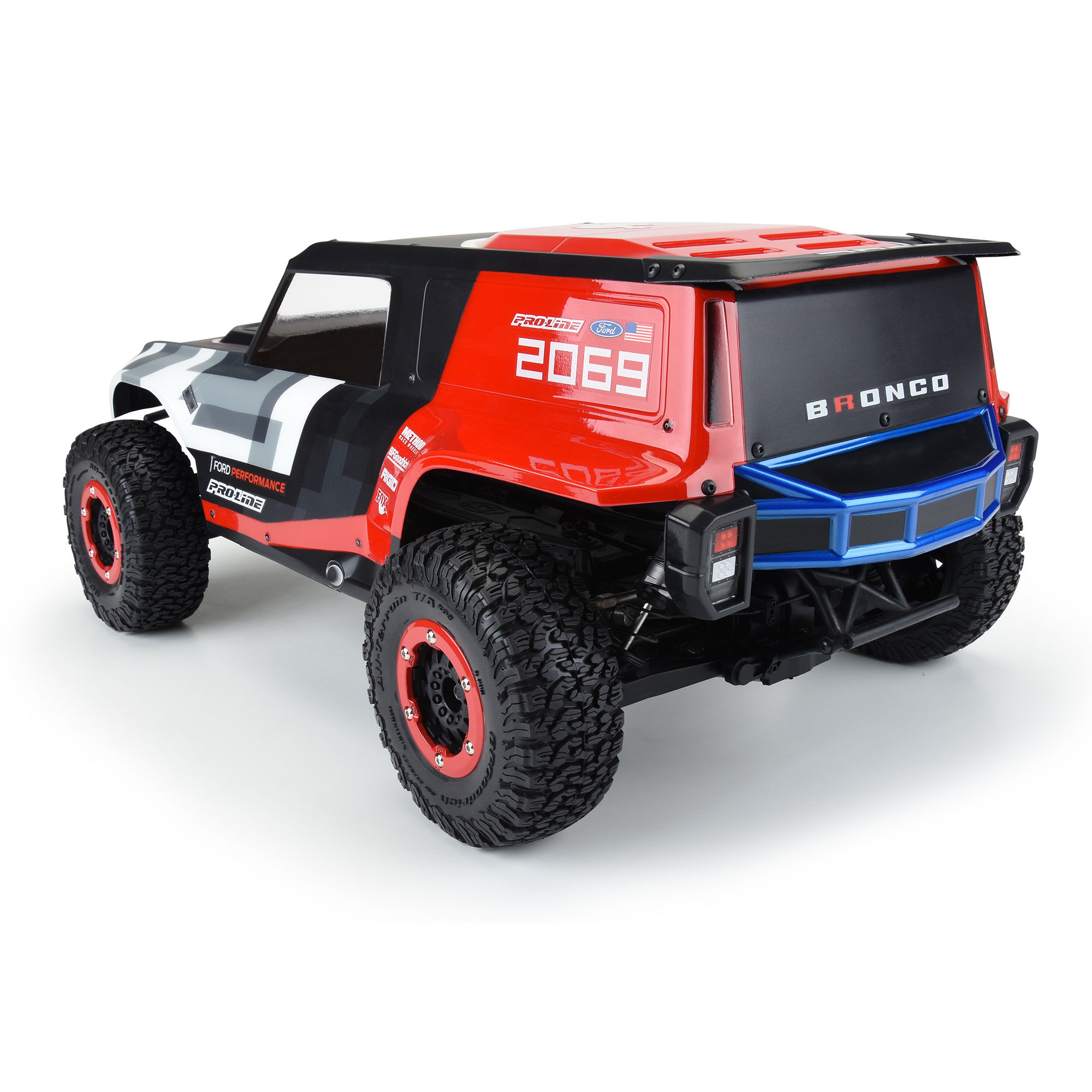 Pro-Line Racing 1/10 Ford Bronco R Clear Body: Short Course
