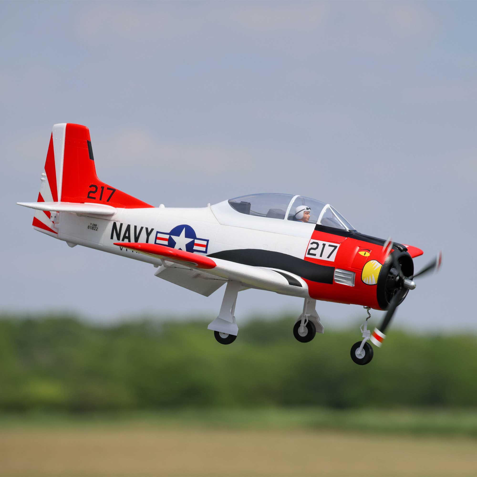 E-flite T-28 Trojan 1.2m PNP with Smart