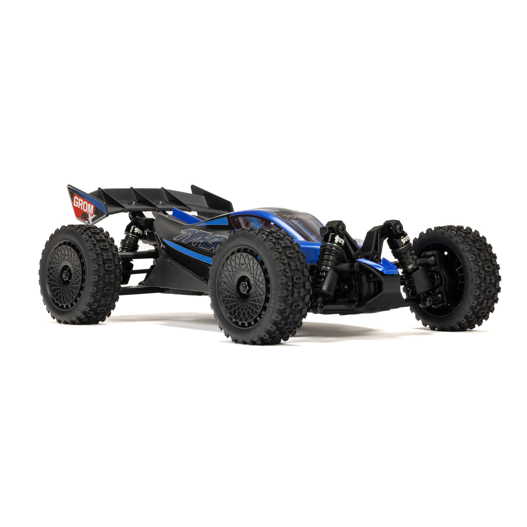 ARRMA 1/14 TYPHON GROM 223S DSC 4X4 RTR Brushless Buggy, Blue (Battery & Charger Included)
