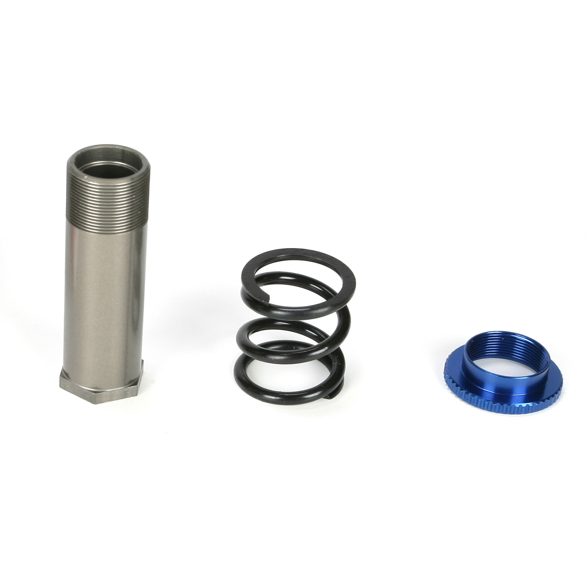 Losi Servo Saver Tube, Spring & Adjuster: 5IVE-T, MINI WRC