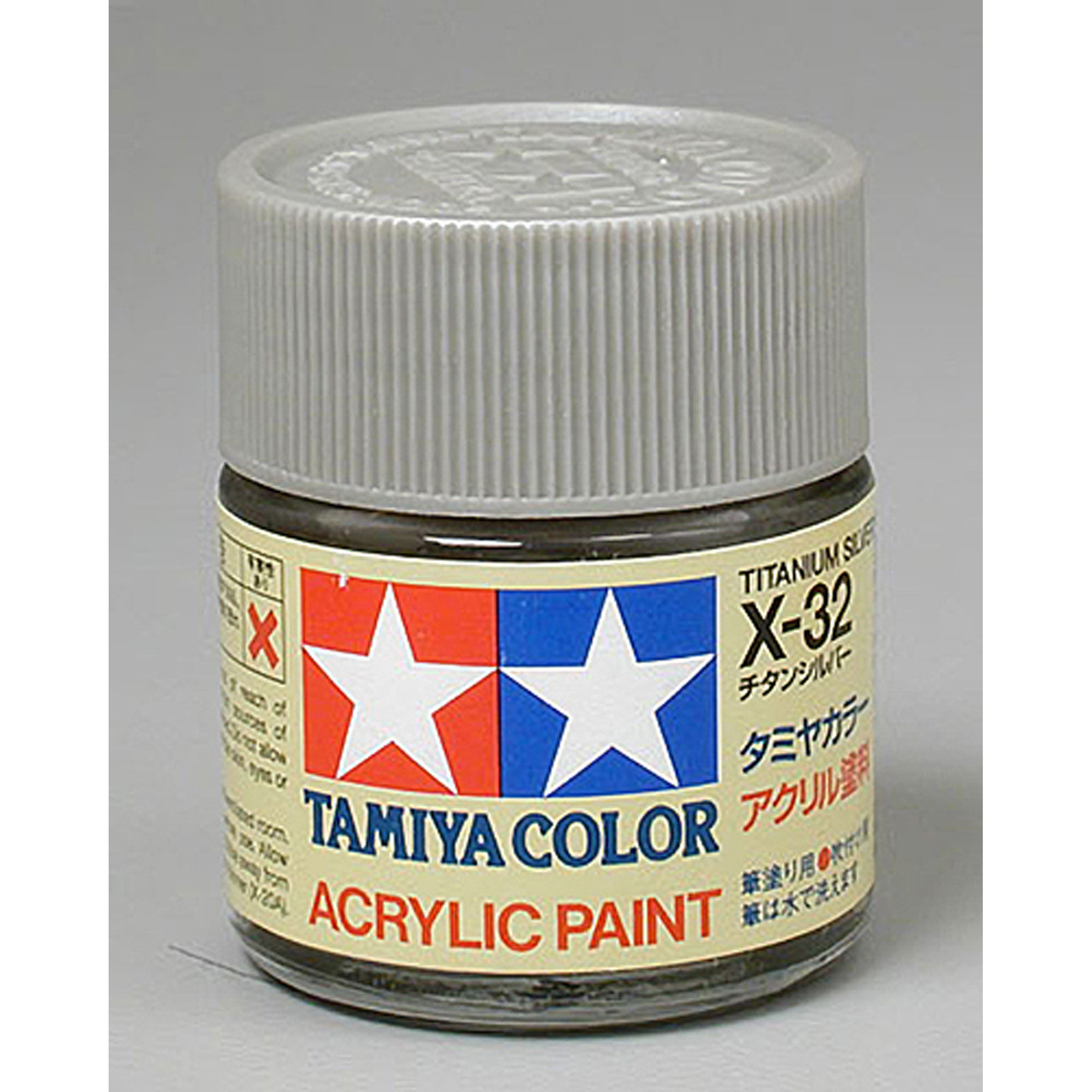Tamiya Acrylic X32, Titanium Silver
