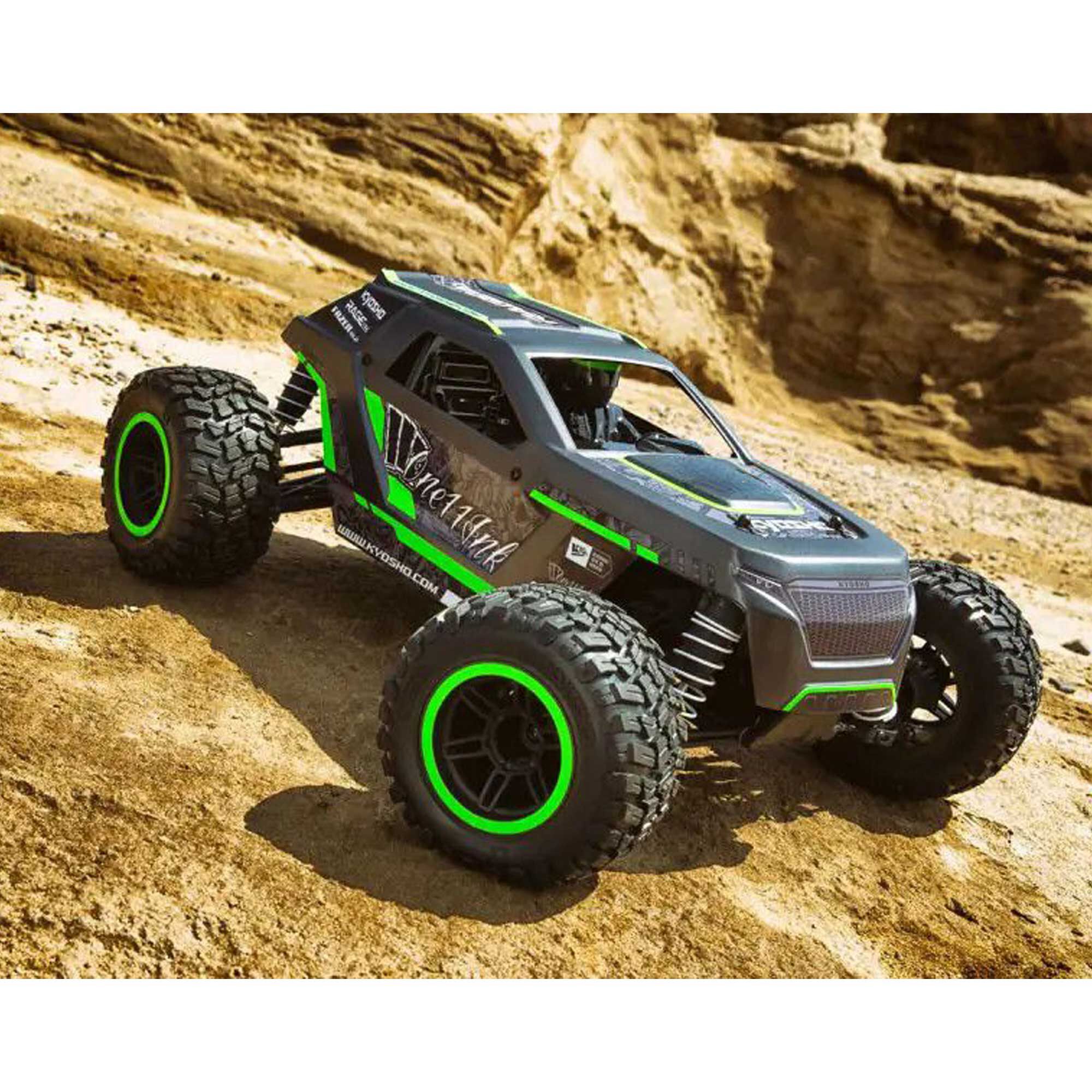 Kyosho 1/10 Fazer Mk2 Rage 2.0 4x4 Monster Truck RTR, Green