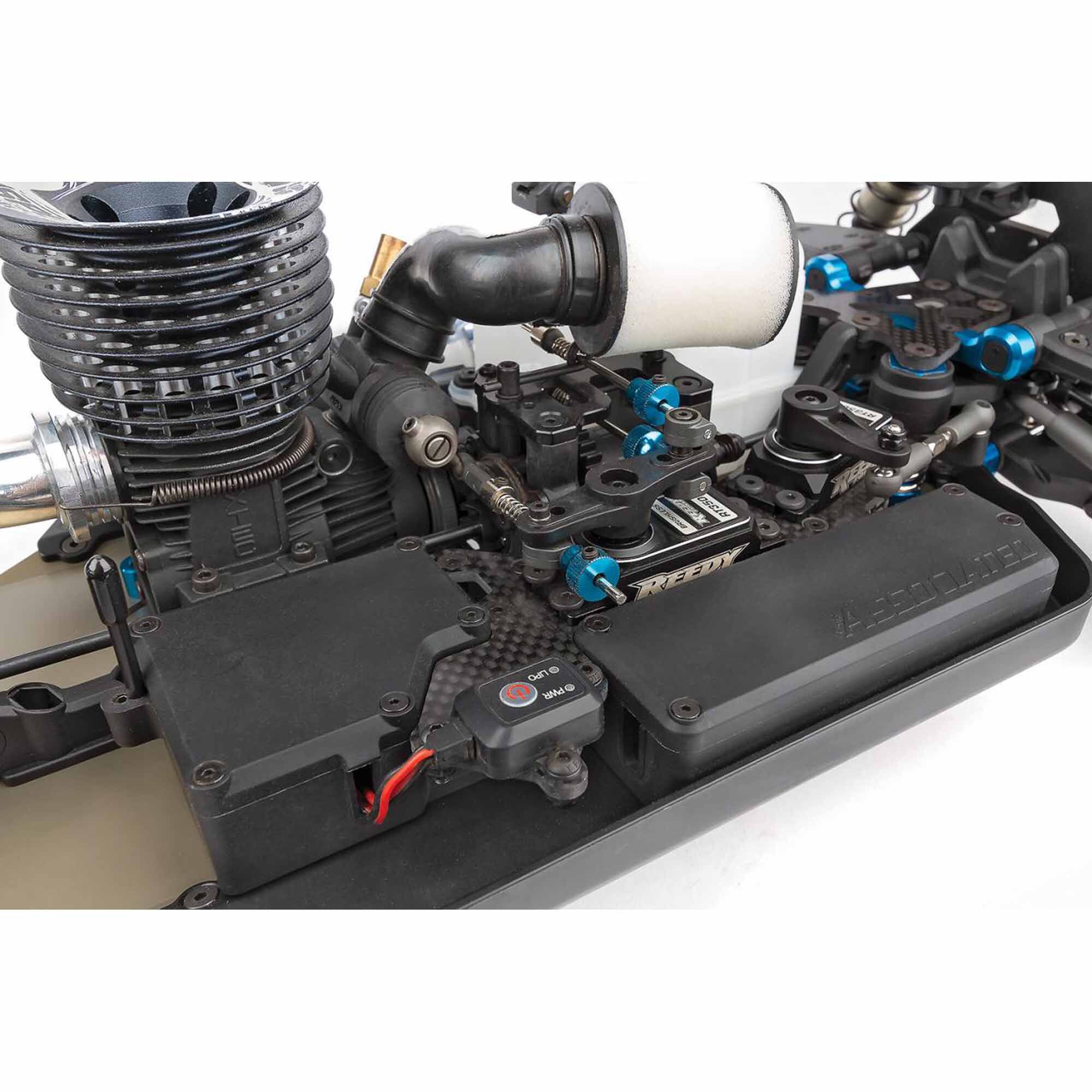 Team Associated 1/8 RC8T4 4x4 Nitro Truggy Team Kit, Gearbox Upgrade