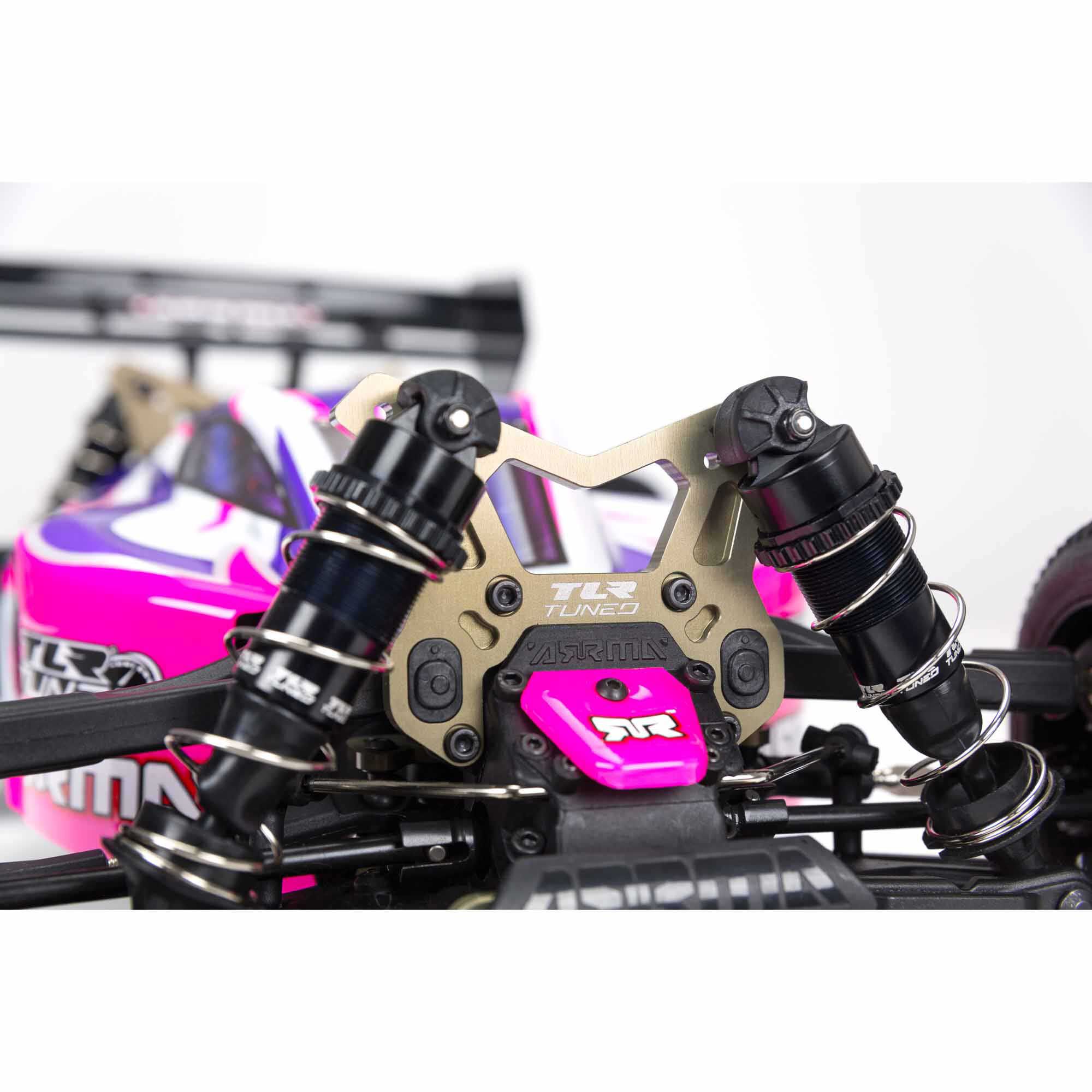 ARRMA 1/8 TYPHON 6S TLR Tuned 4X4 Roller Brushless Buggy, Pink/Purple