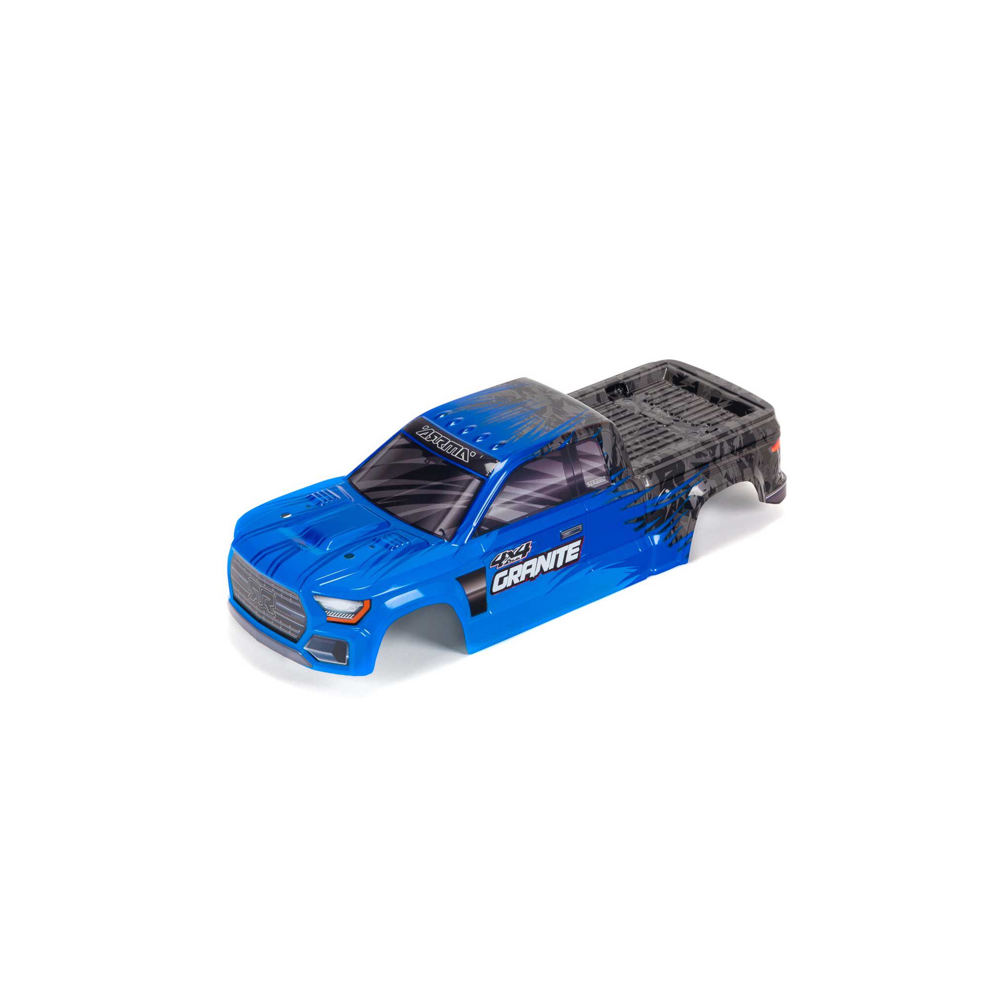 ARRMA 1/10 Painted Body, Blue: GRANITE 4X4 MEGA