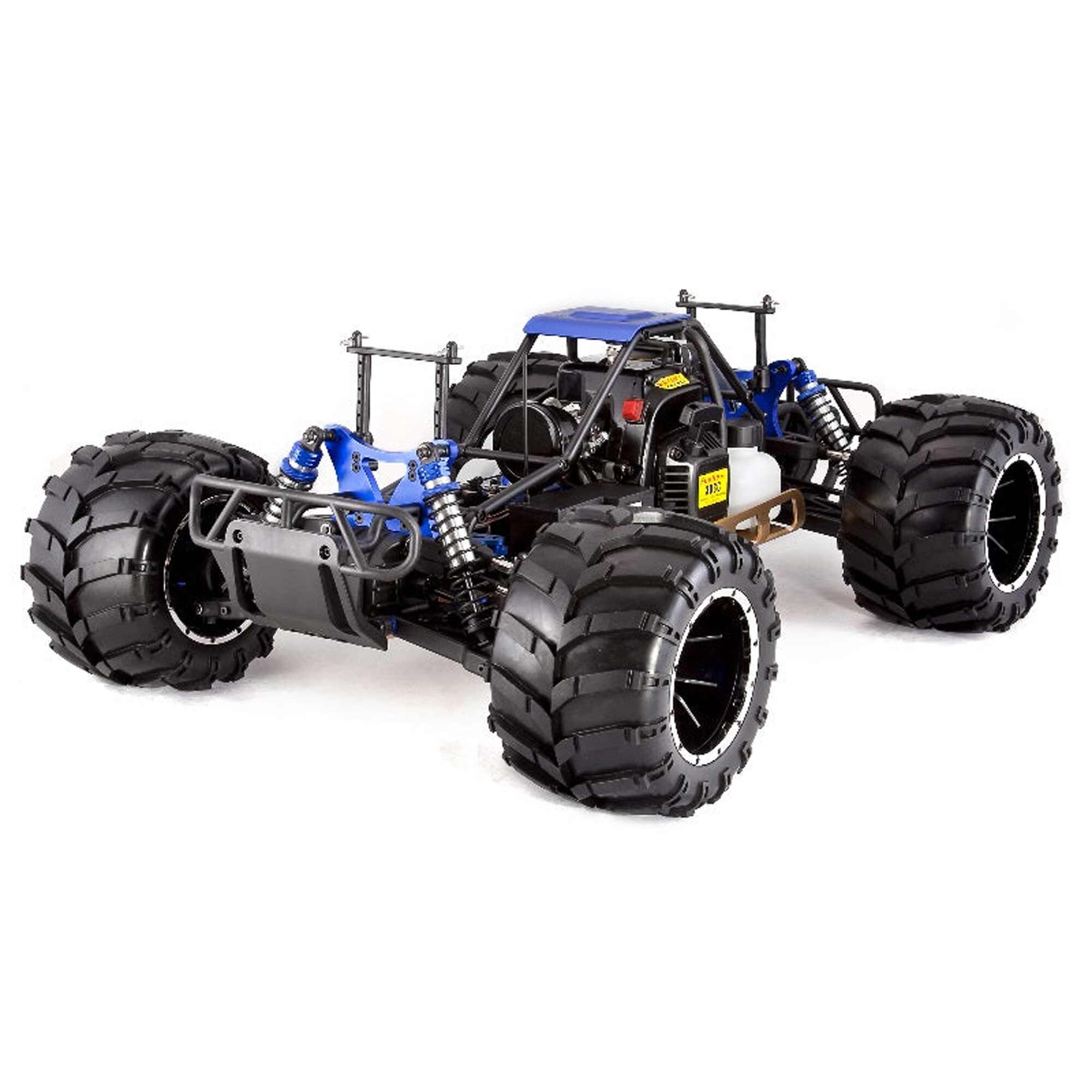 Redcat Racing 1/5 Rampage MT V3 4X4 Gas Monster Truck RTR, Orange Flame
