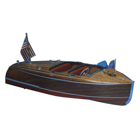 Dumas Products, Inc. 1/8 1940 Chris-Craft Barrel Back Boat Kit, 28"
