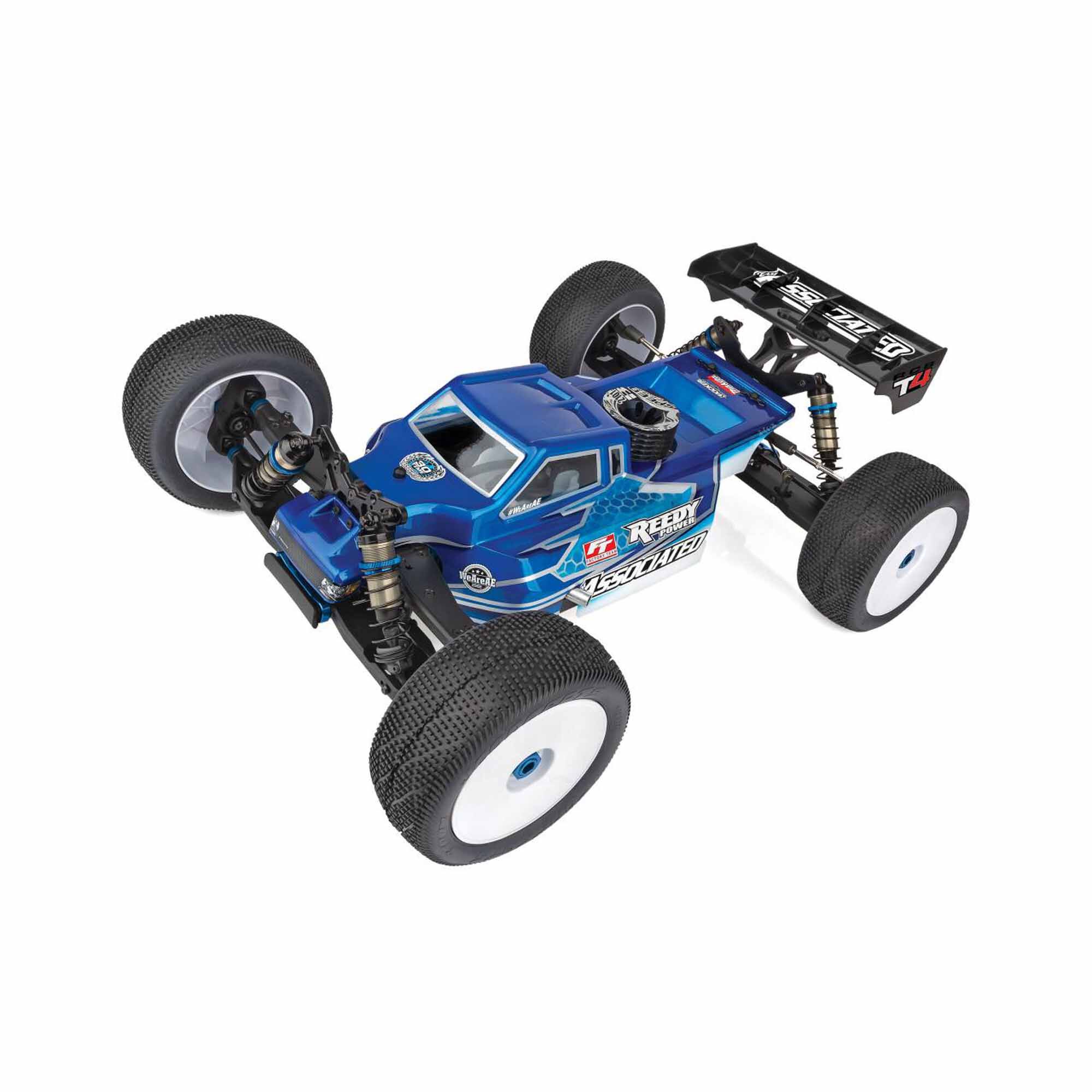 Team Associated 1/8 RC8T4 4x4 Nitro Truggy Team Kit, Gearbox Upgrade