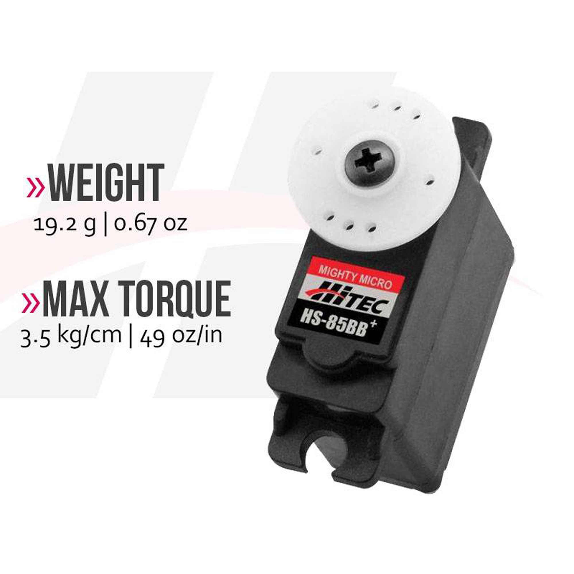 Hitec RCD Inc. HS-85BB Micro Analog Servo