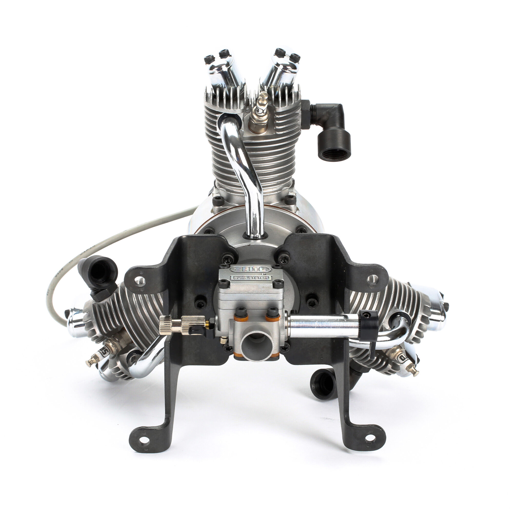 Saito Engines FG-33R3 33cc 3-Cylinder Gasoline Radial Engine, BS
