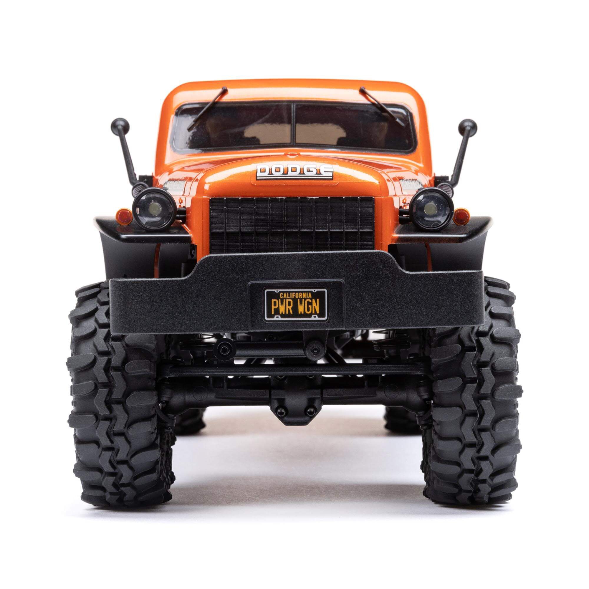 Axial 1/24 SCX24 Dodge Power Wagon 4X4 RTR Brushed Rock Crawler (Battery & Charger Included), Orange