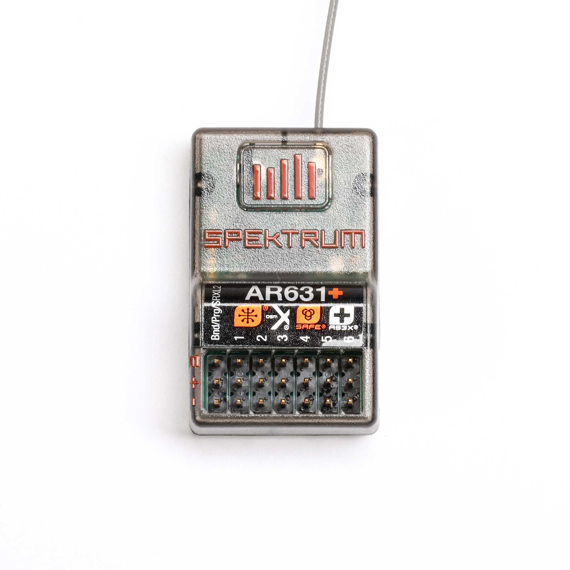 Spektrum AR631+ DSMX 6-Channel AS3X+ & SAFE Receiver