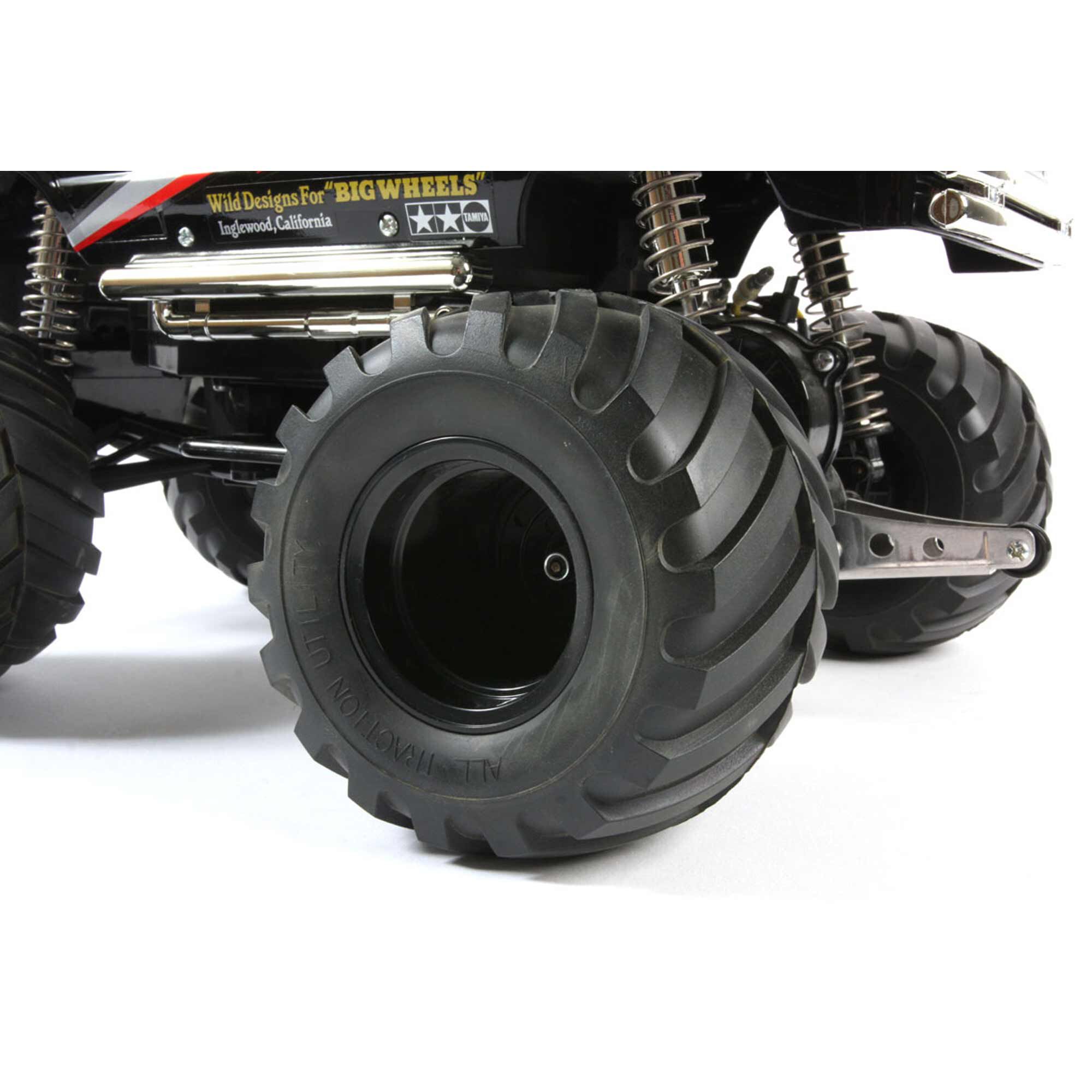 Tamiya 1/12 Lunch Box 2WD Monster Truck Kit, Black