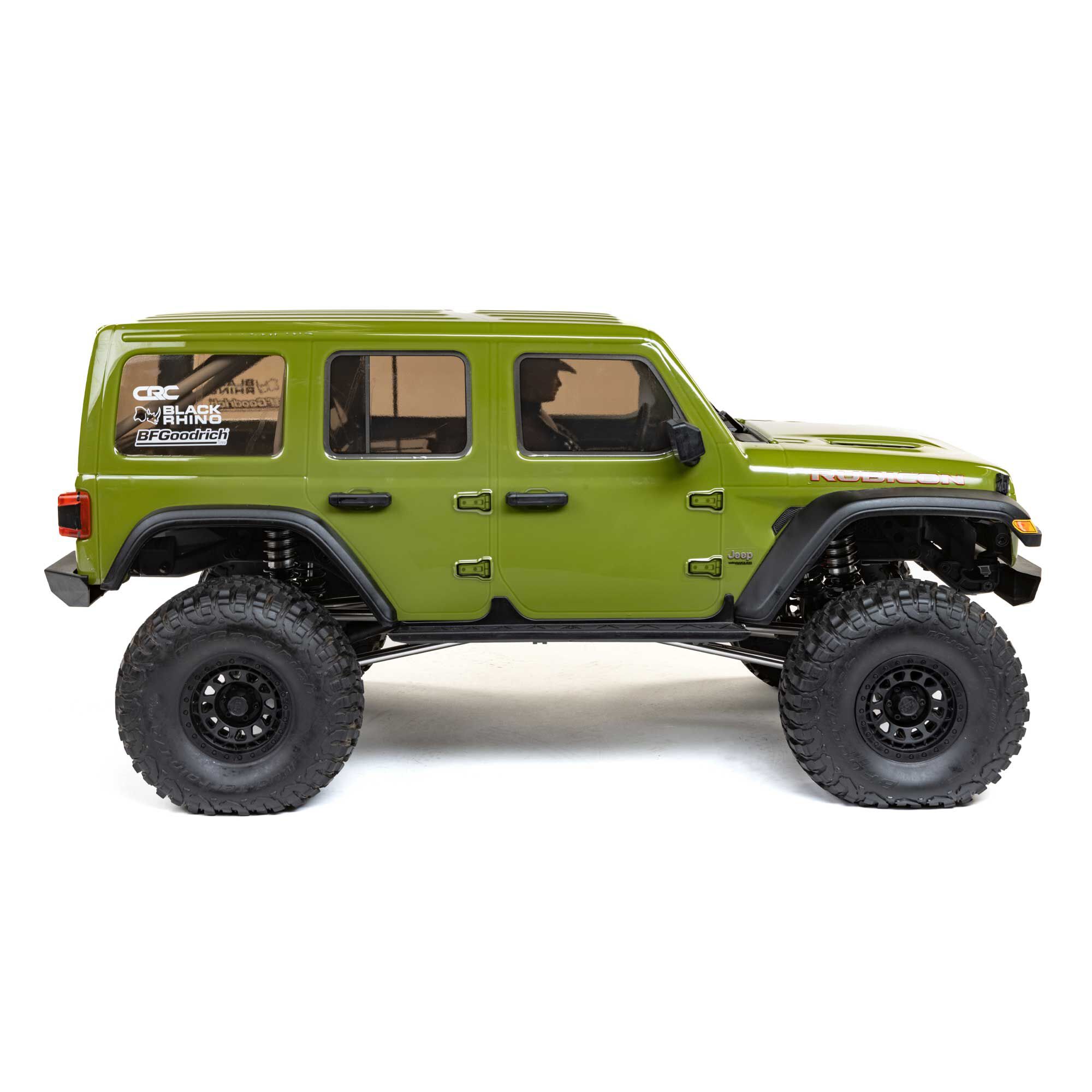 Axial 1/6 SCX6 Jeep JLU Wrangler 4X4 RTR Brushed Rock Crawler, Green