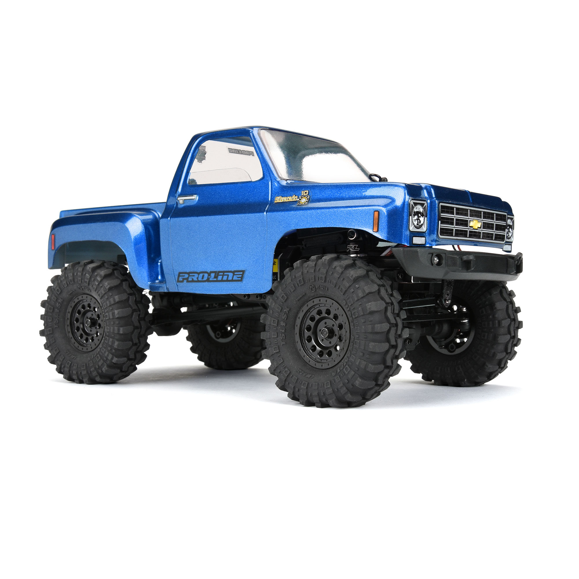 Pro-Line Racing 1/24 Rock Shooter Brass F/R 1.0" 7mm Crawler Wheels (2) Black