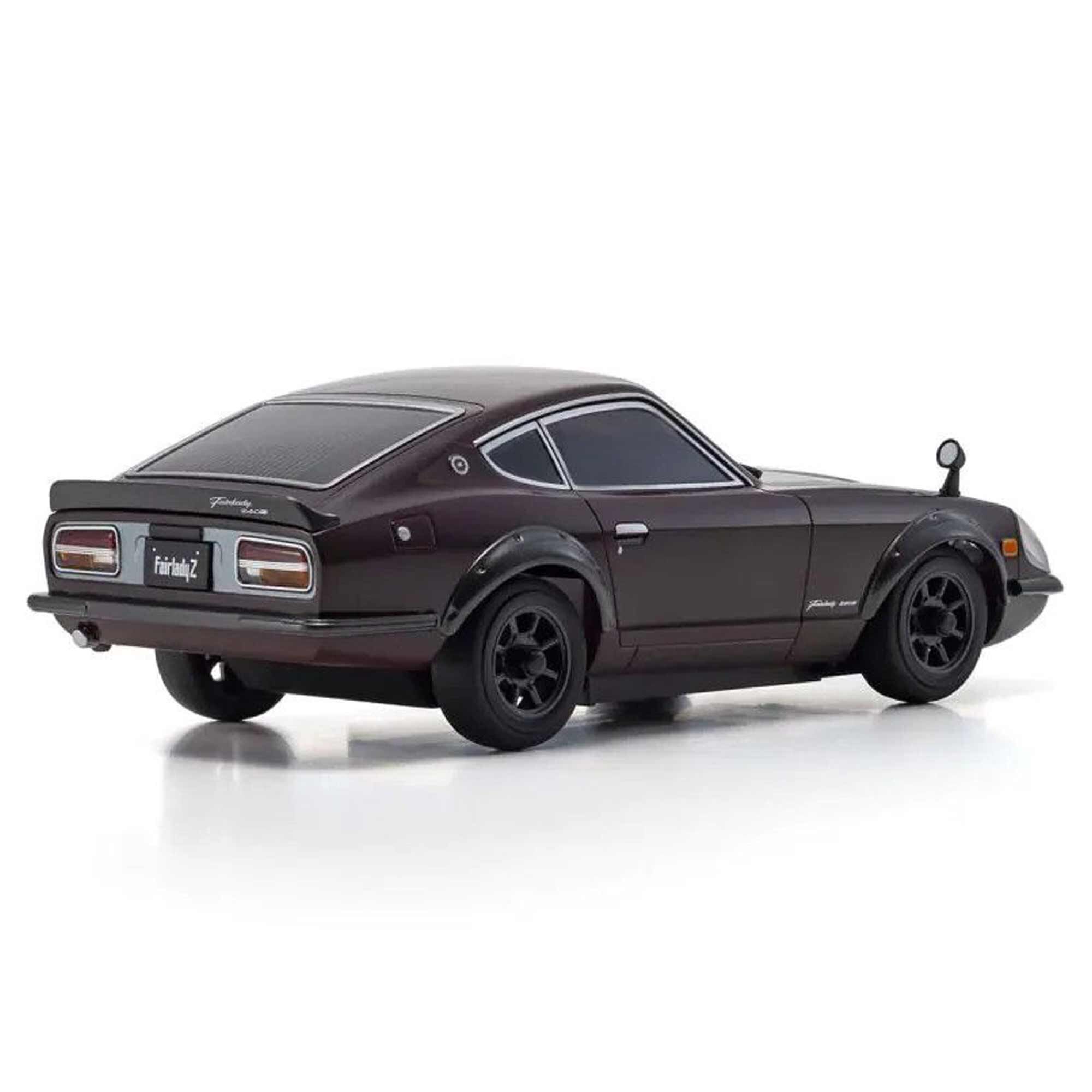 Kyosho 1/28 Fairlady 240ZG Mini-Z AWD RTR, Maroon