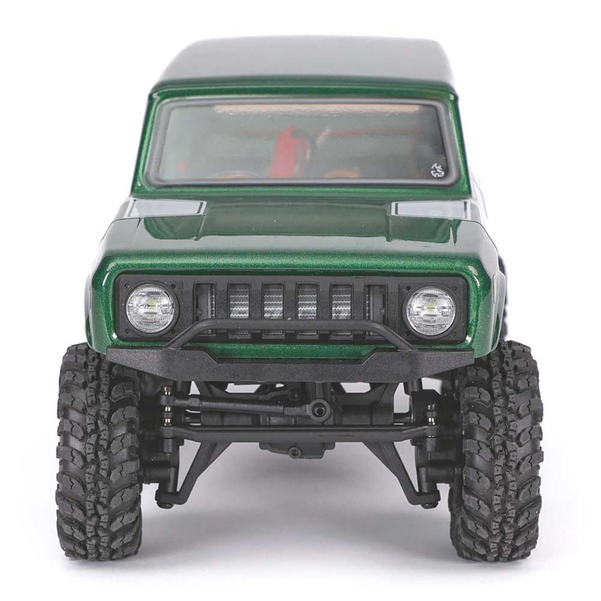 Redcat Racing 1/18 Ascent-18 International Scout II 4x4 Rock Crawler RTR, Green