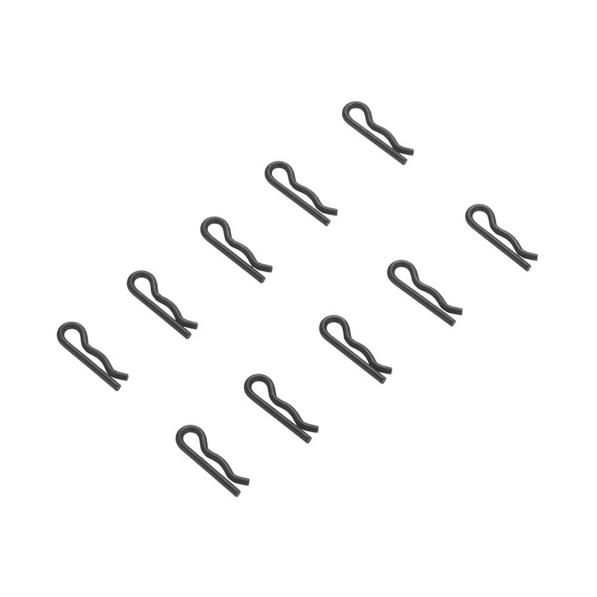 ARRMA Body Clip Black Small (10)