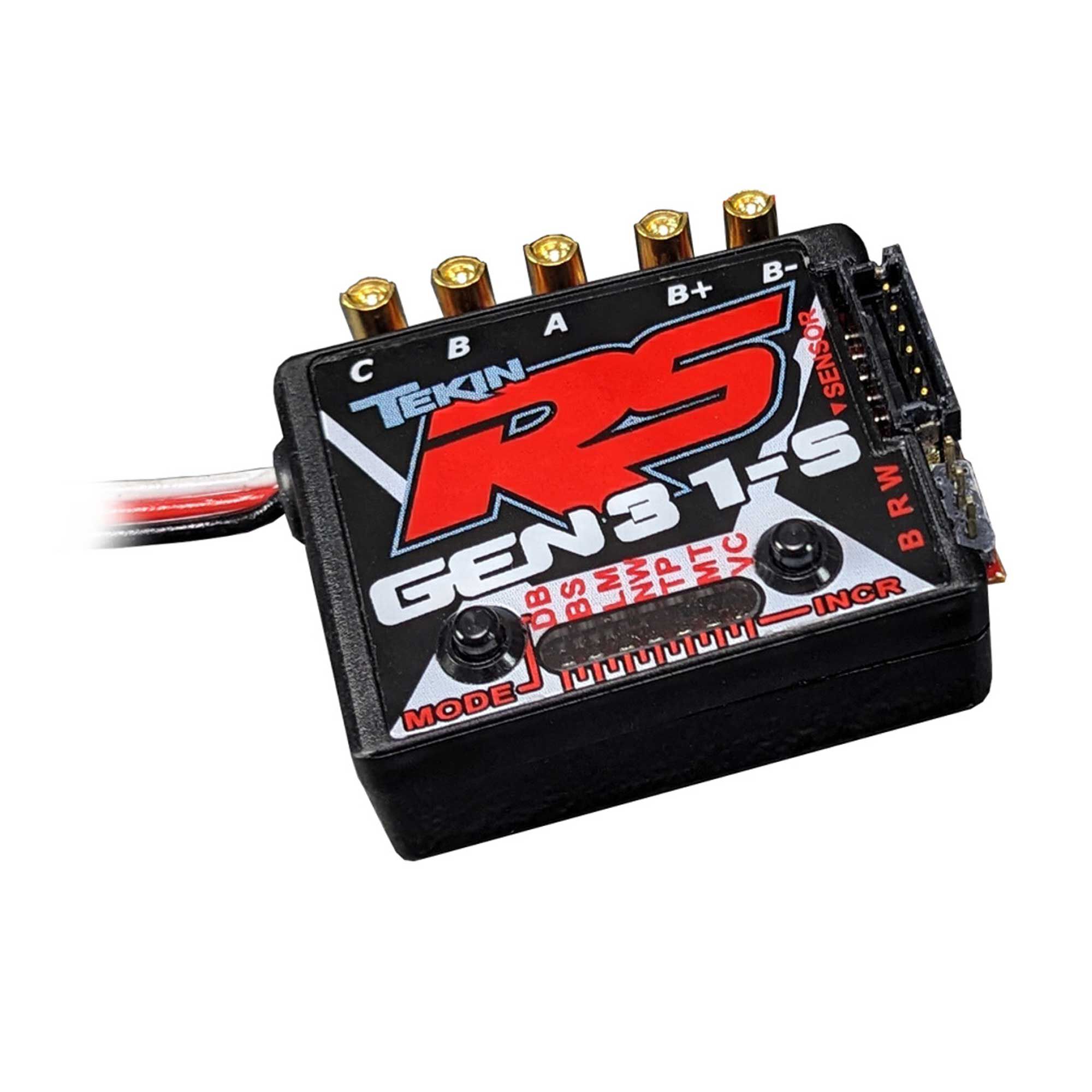 Tekin RS GEN3 1S Black Edition BL Sensored/Sensorless ESC