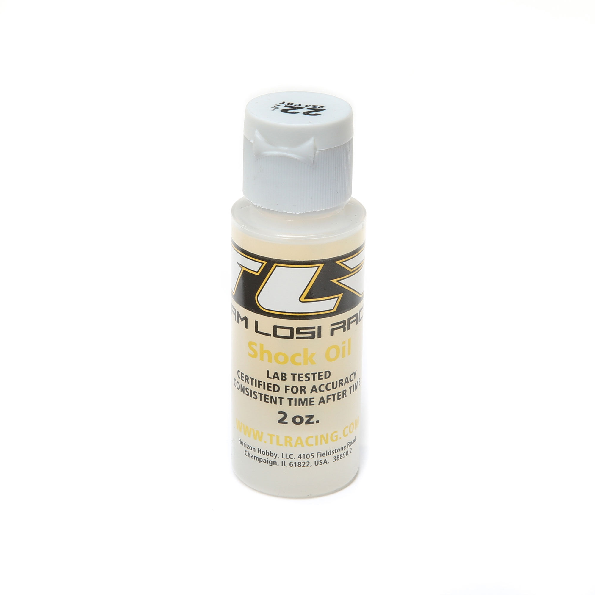 Team Losi Racing Silicone Shock Oil, 22.5WT, 223CST, 2oz