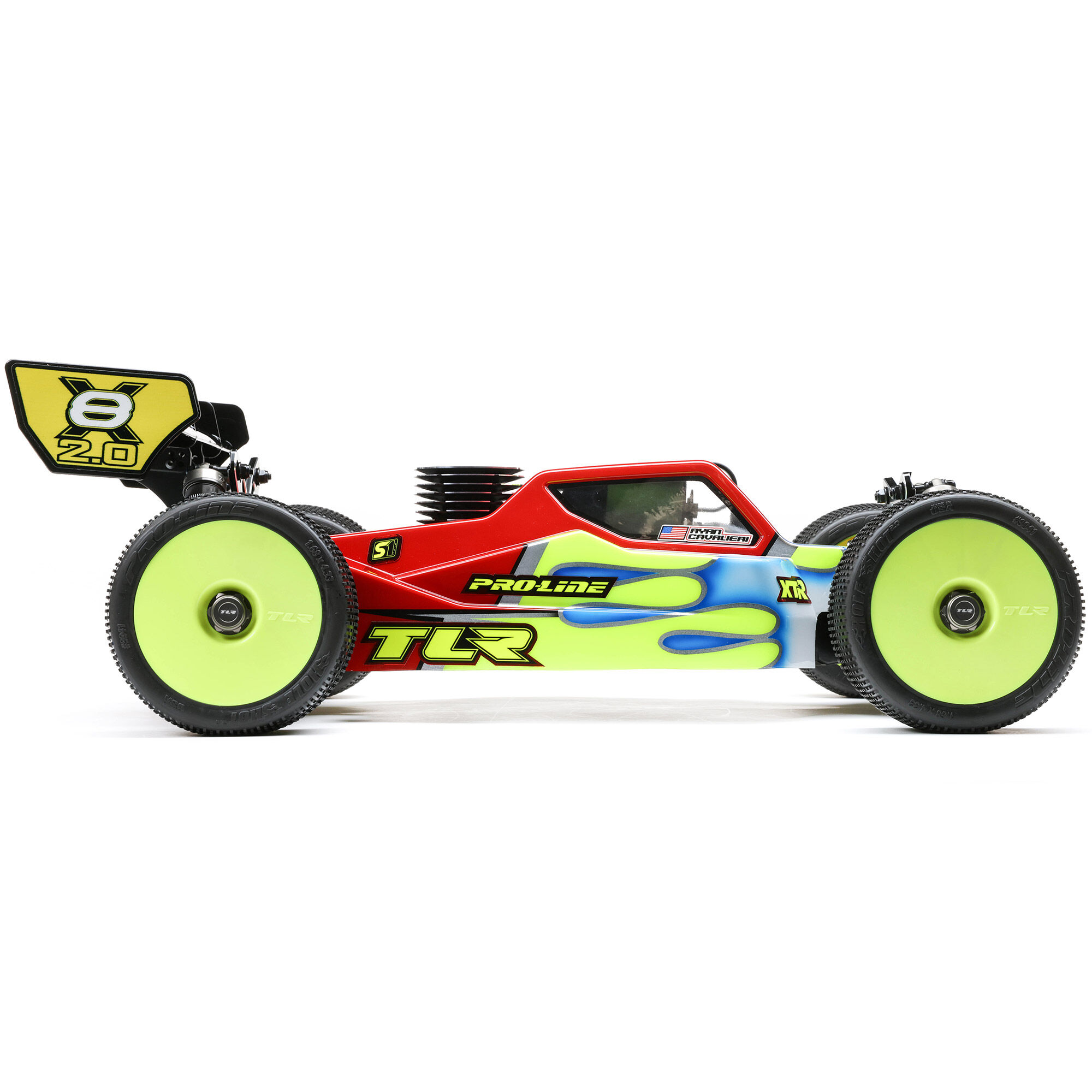 Team Losi Racing 1/8 8IGHT-X/E 2.0 Combo 4X4 Nitro/Electric Race Buggy Kit