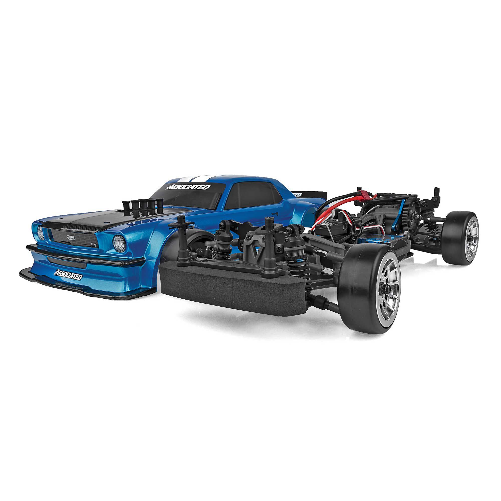 Team Associated 1/10 DC10 2WD Drift Car, RTR, LiPo Combo