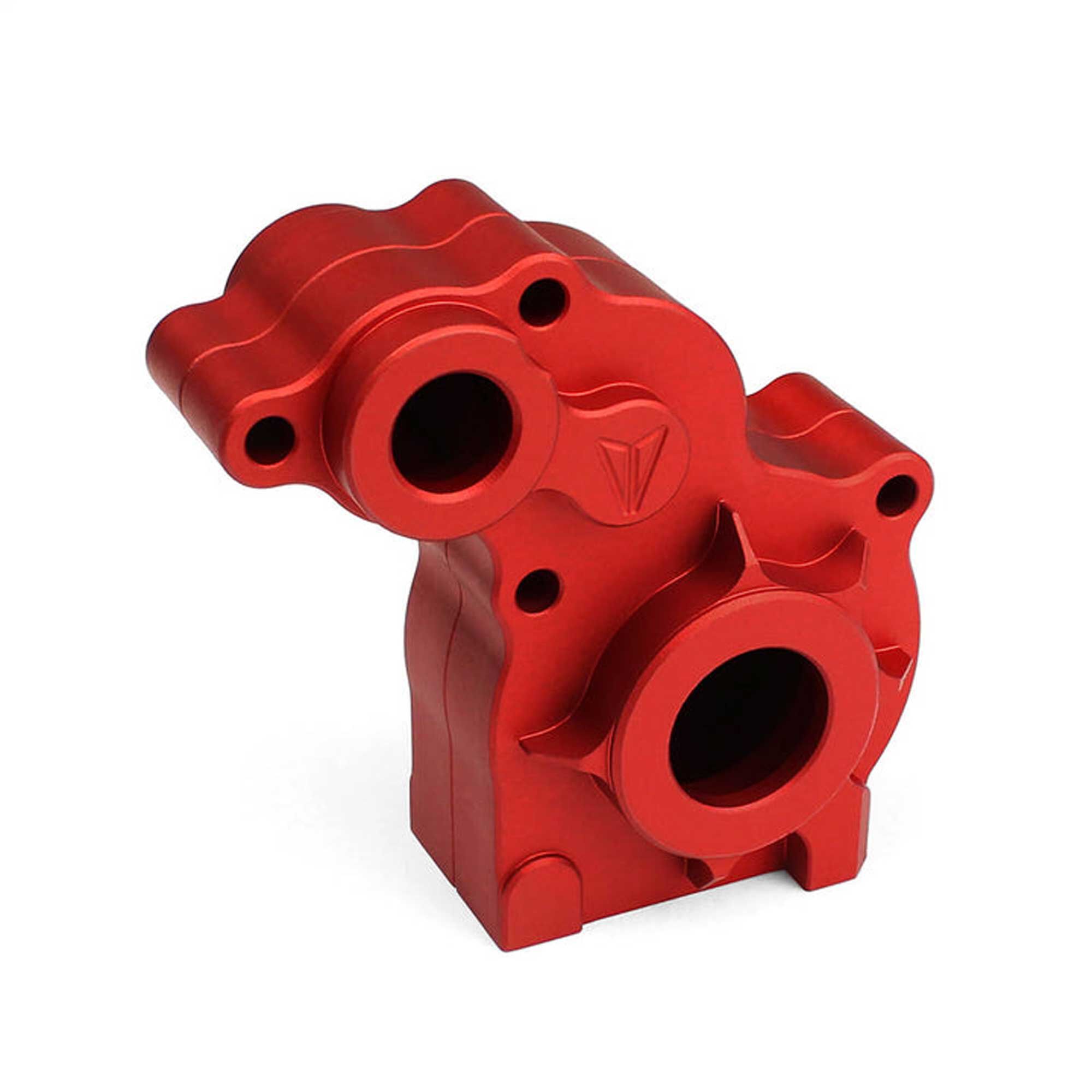 Vanquish Products SCX10 Aluminum Transmission Housing Red Anodized