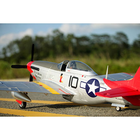 FMS P-51D Red Tail V8 PNP, 1450mm