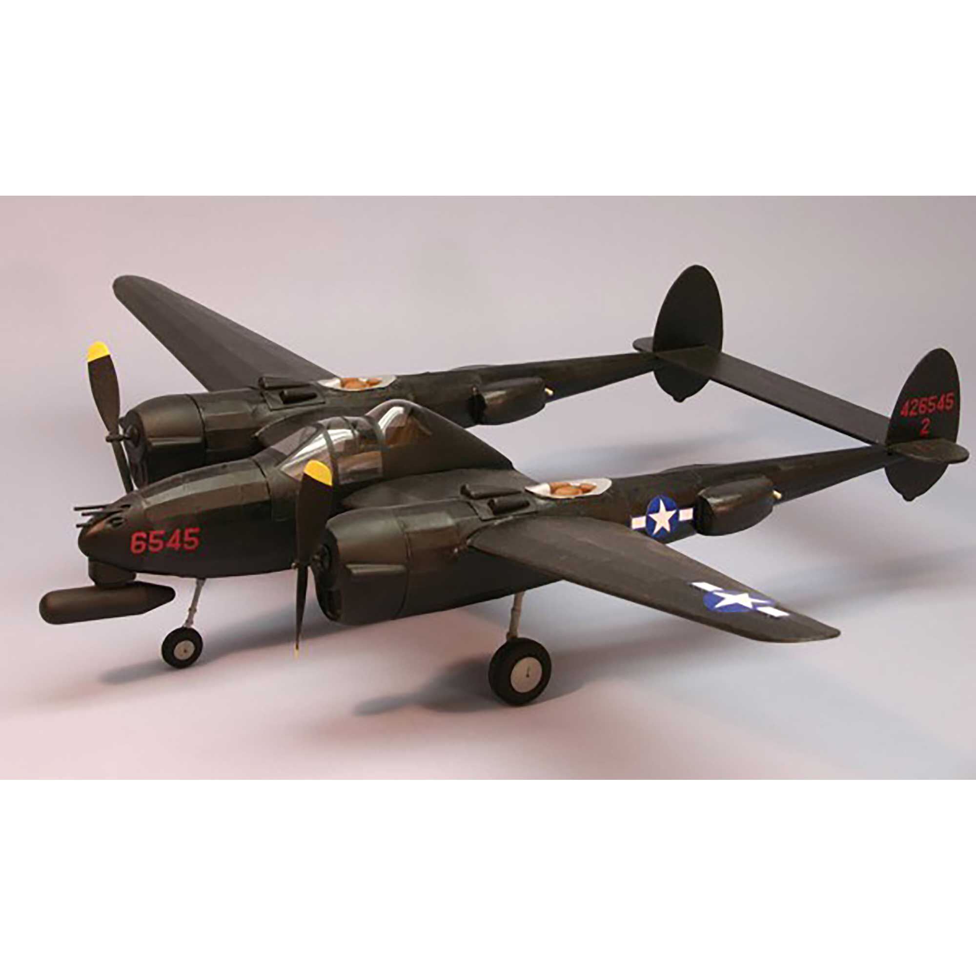 Dumas Products, Inc. P-38 F/M Rubber Powered Lightning Kit, 30"