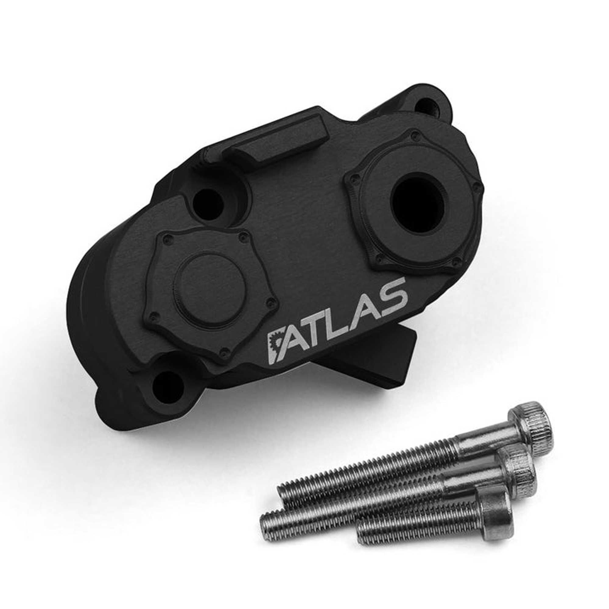 Vanquish Products Atlas Transfer Case SCX10-II Black: Axial SCX10-II