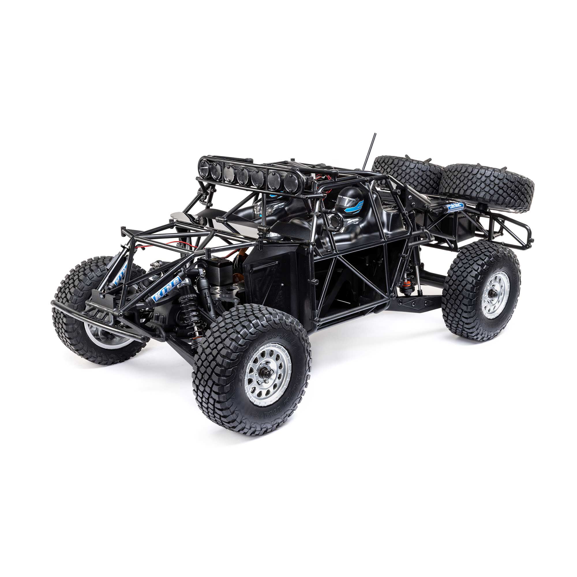 Losi 1/10 Baja Rey 2.0 Ford Raptor Method 3S 4X4 RTR Brushless, Blue