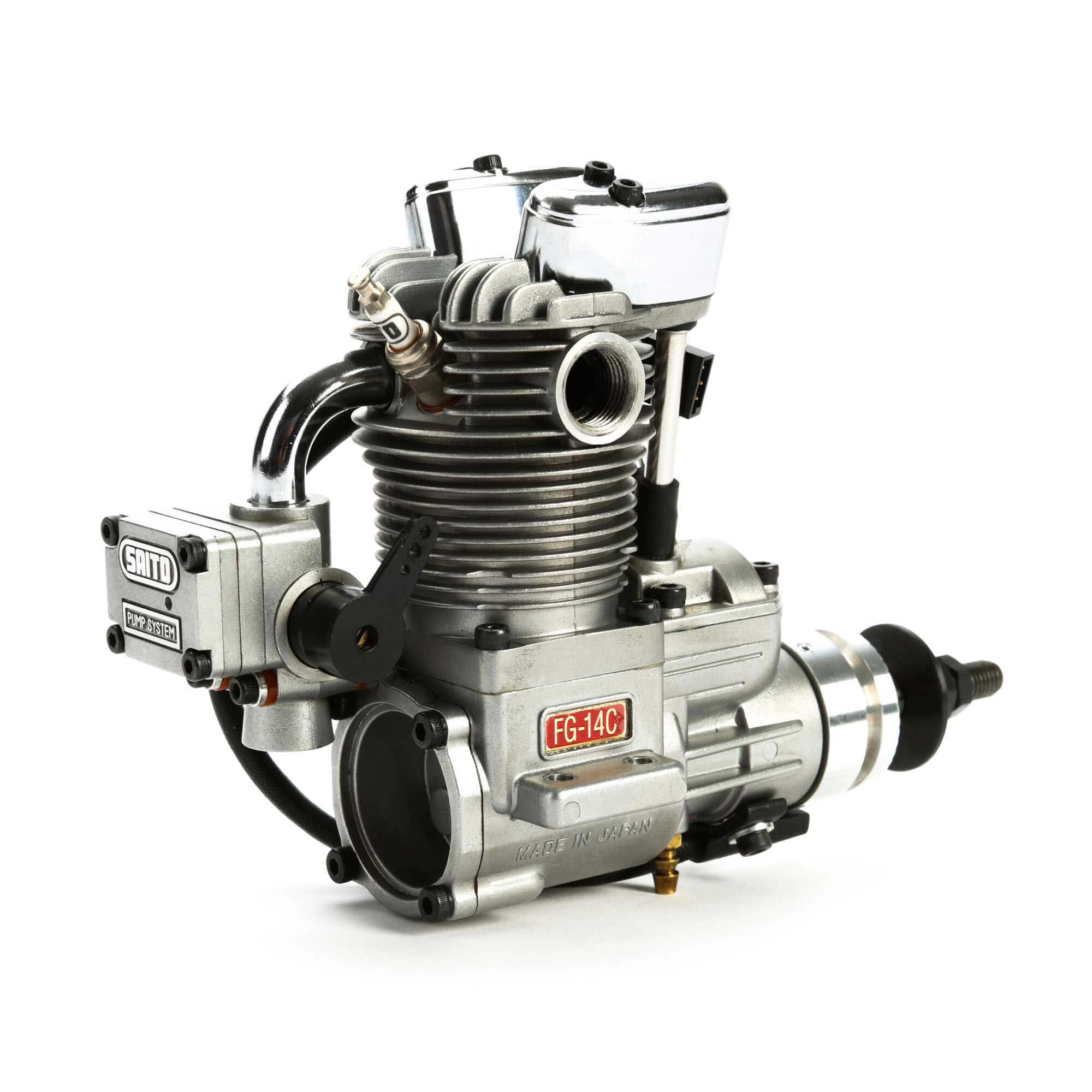Saito Engines FG-14C (82B) 4-Stroke Gas Engine: BU