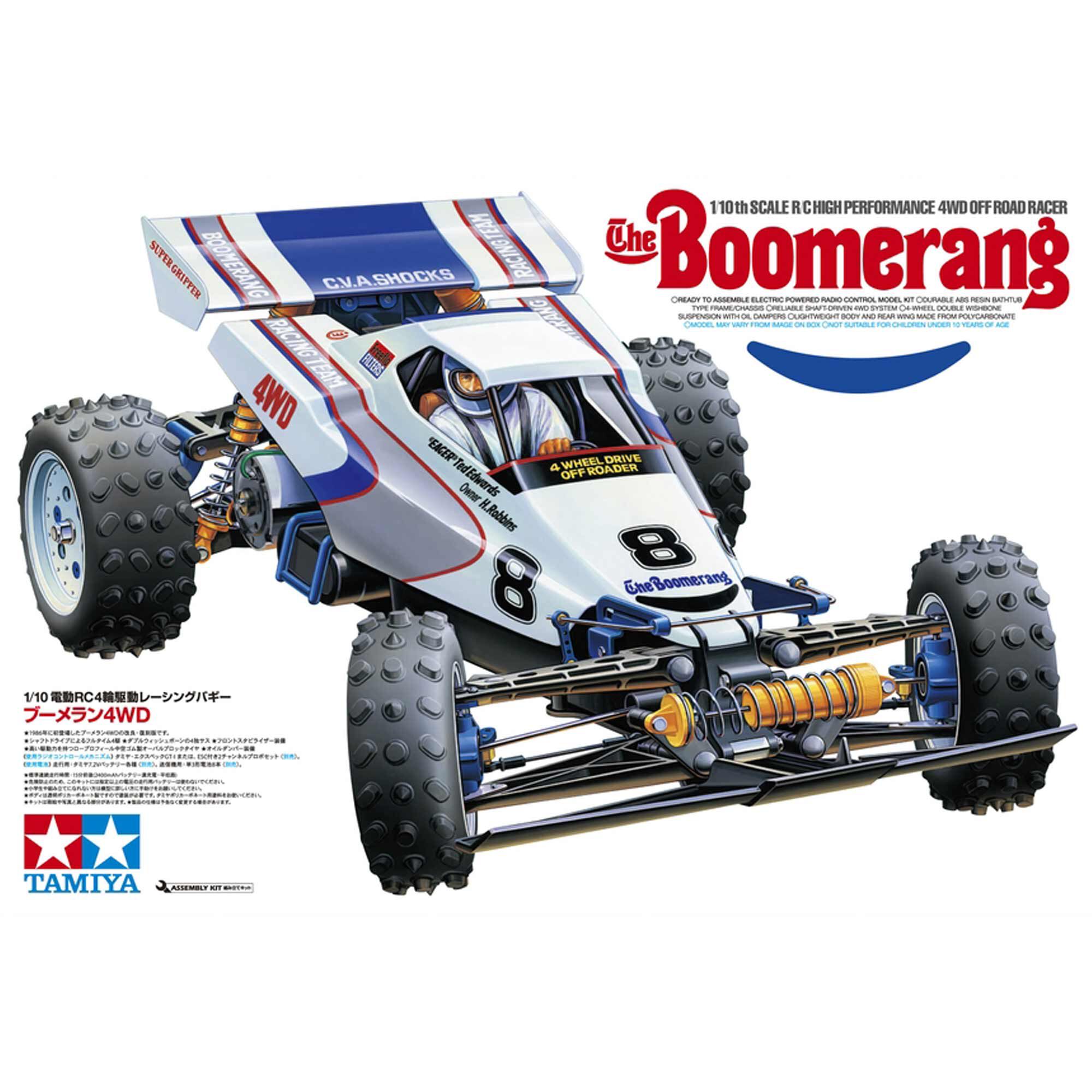 Tamiya 1/10 Boomerang 4x4 Off-Road Buggy Kit (2008)