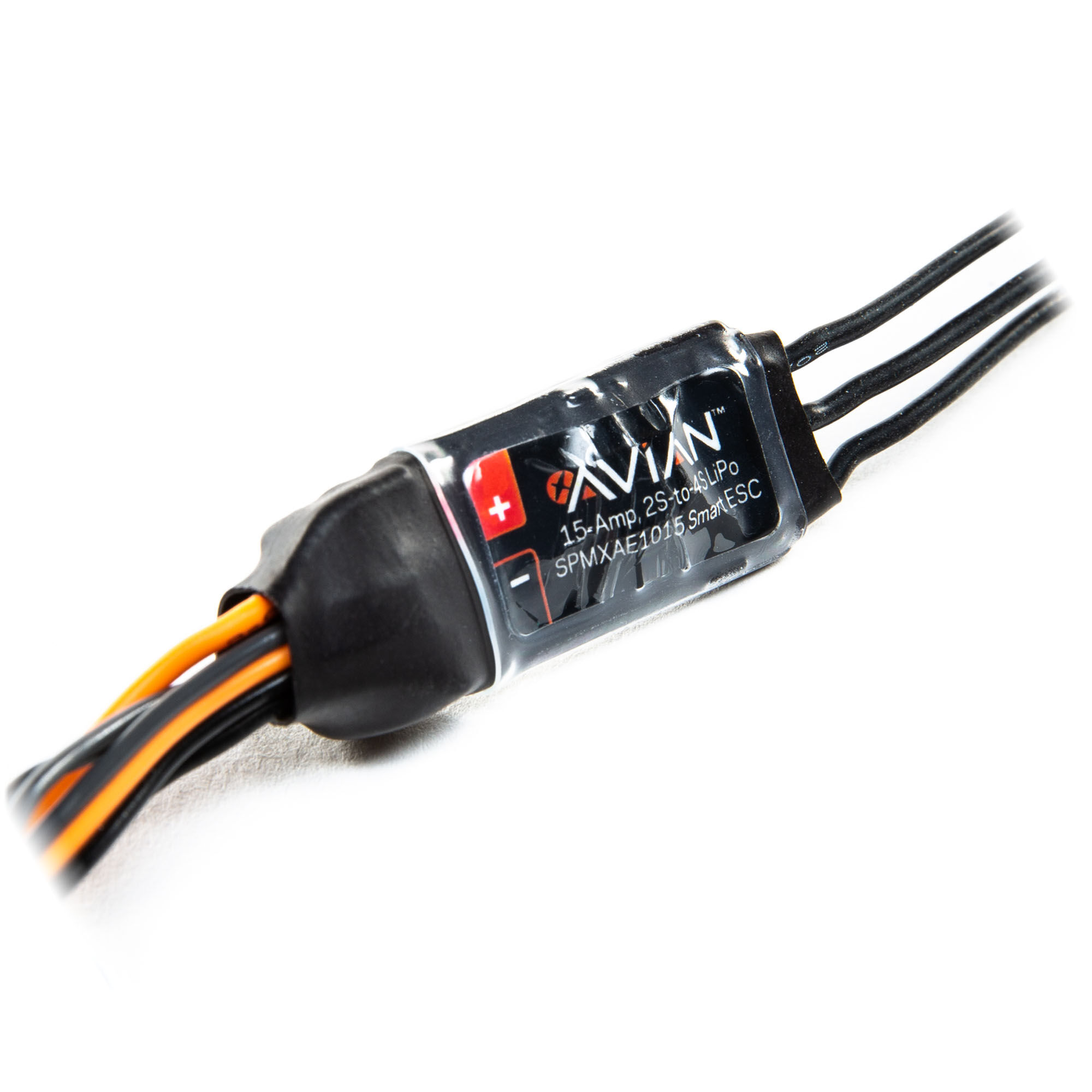 Spektrum Accessories Avian 15-Amp Smart Lite Brushless ESC, 2S-4S: IC2