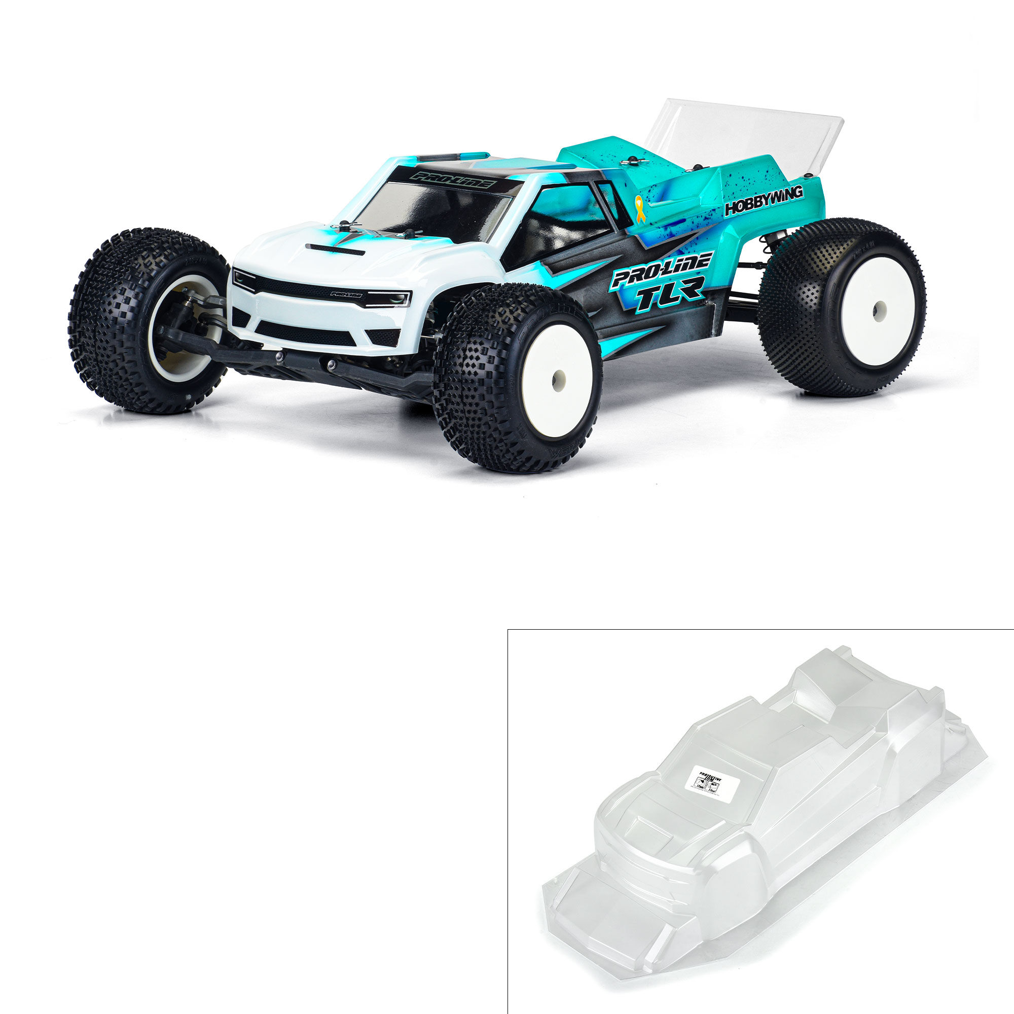 Pro-Line Racing 1/10 Axis ST Clear Body: TLR 22T 4.0 & AE T6.2