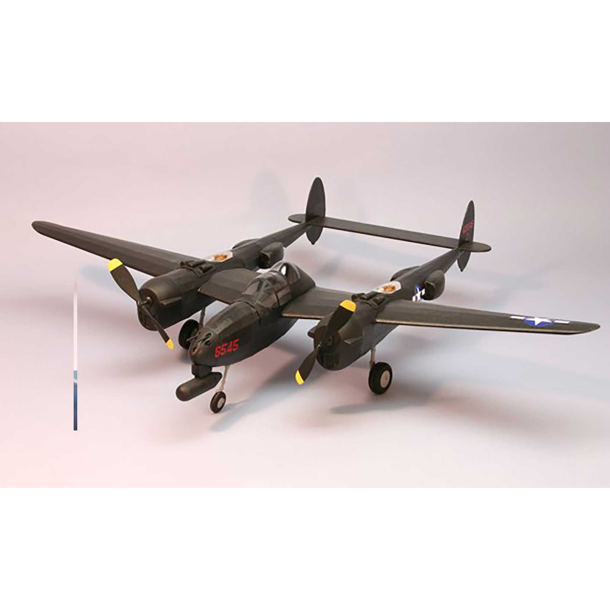 Dumas Products, Inc. P-38 F/M Rubber Powered Lightning Kit, 30"