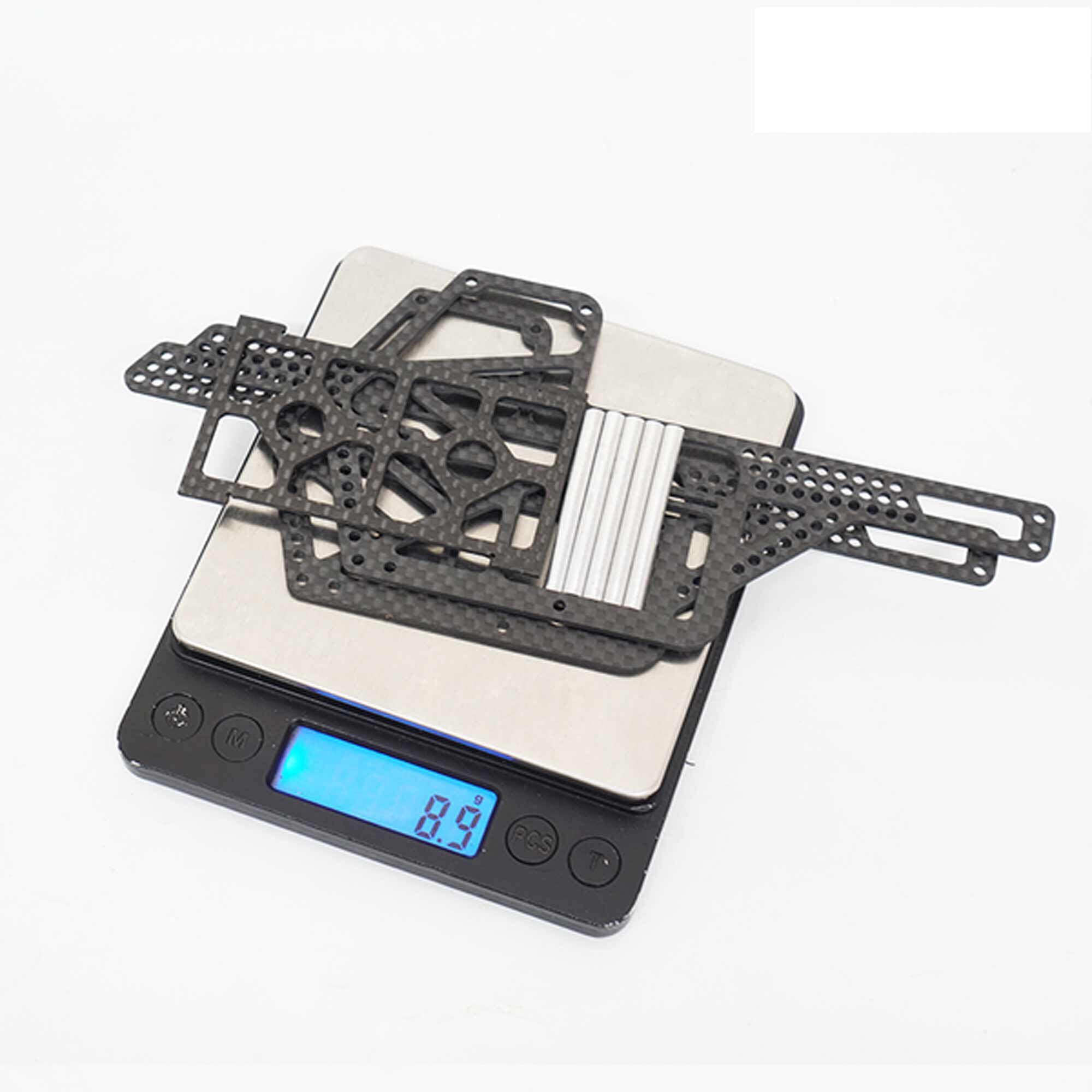 Furitek Rampart Frame Kit Carbon Version: TRX-4M