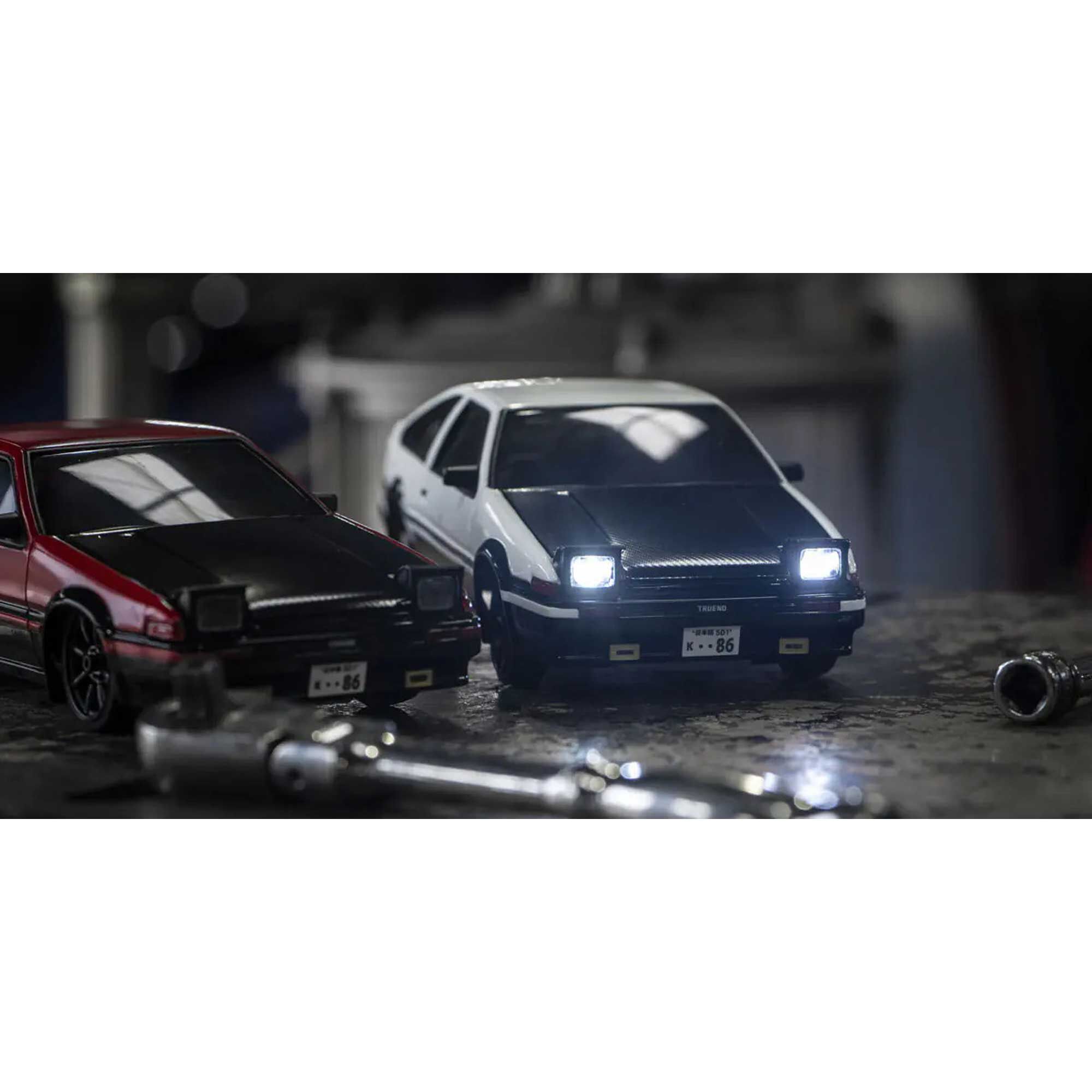 Kyosho 1/28 Toyota Trueno AE86 2WD On-Road First Mini-Z RTR, White