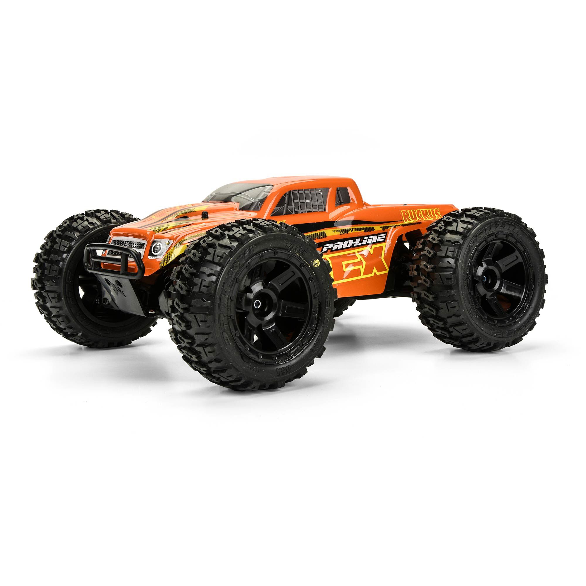 Pro-Line Racing 1/16 Trencher M2 Fr/Rr 2.2" Tires Mounted 12mm Blk Desperado (2)