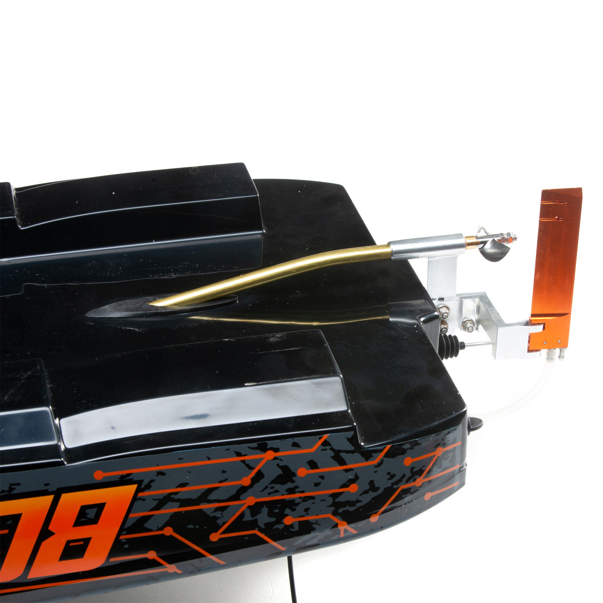 Pro Boat Blackjack 42" 8S Brushless Catamaran RTR, Black/Orange