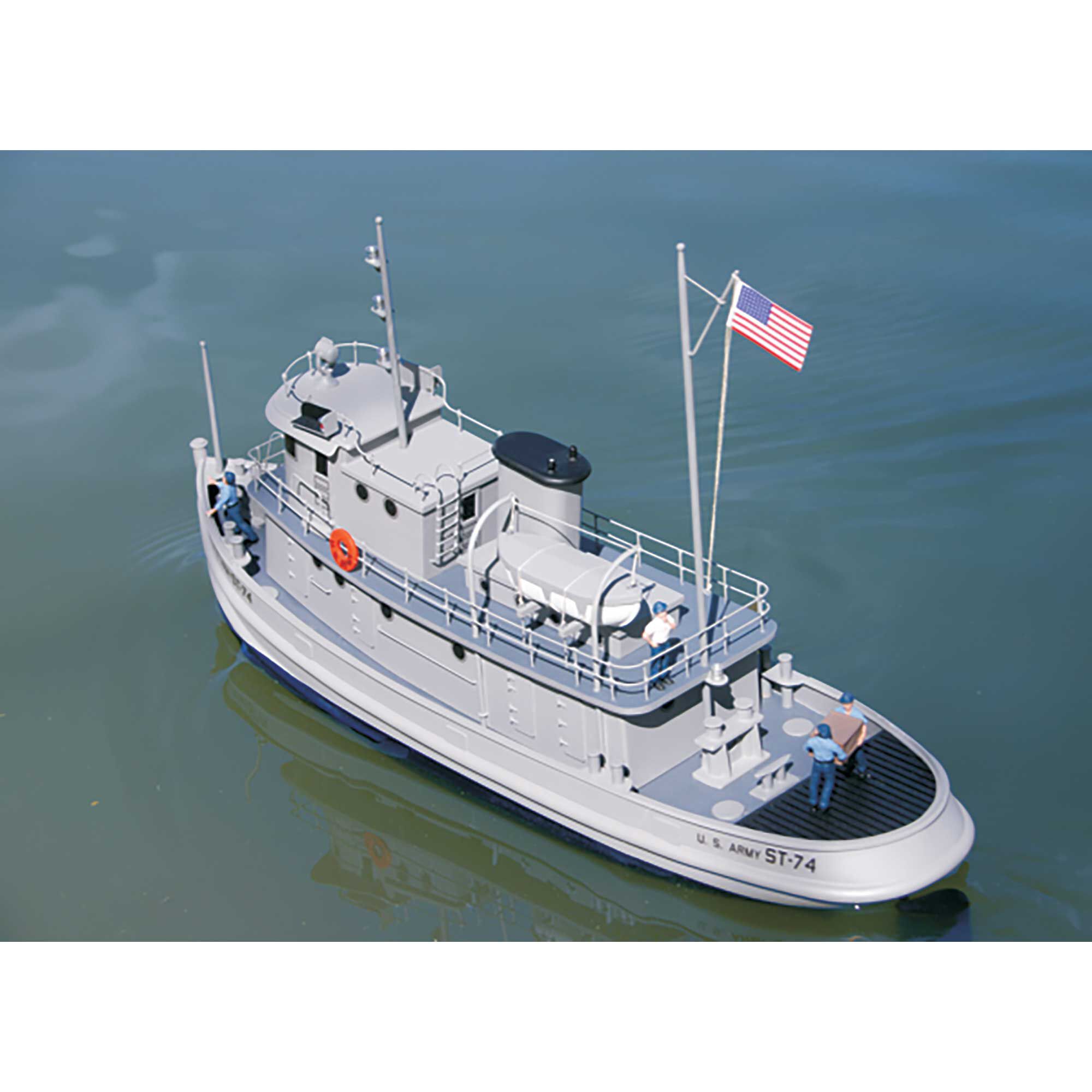 Dumas Products, Inc. 1/48 U.S. Army ST-74 Tug Boat Kit, 18"